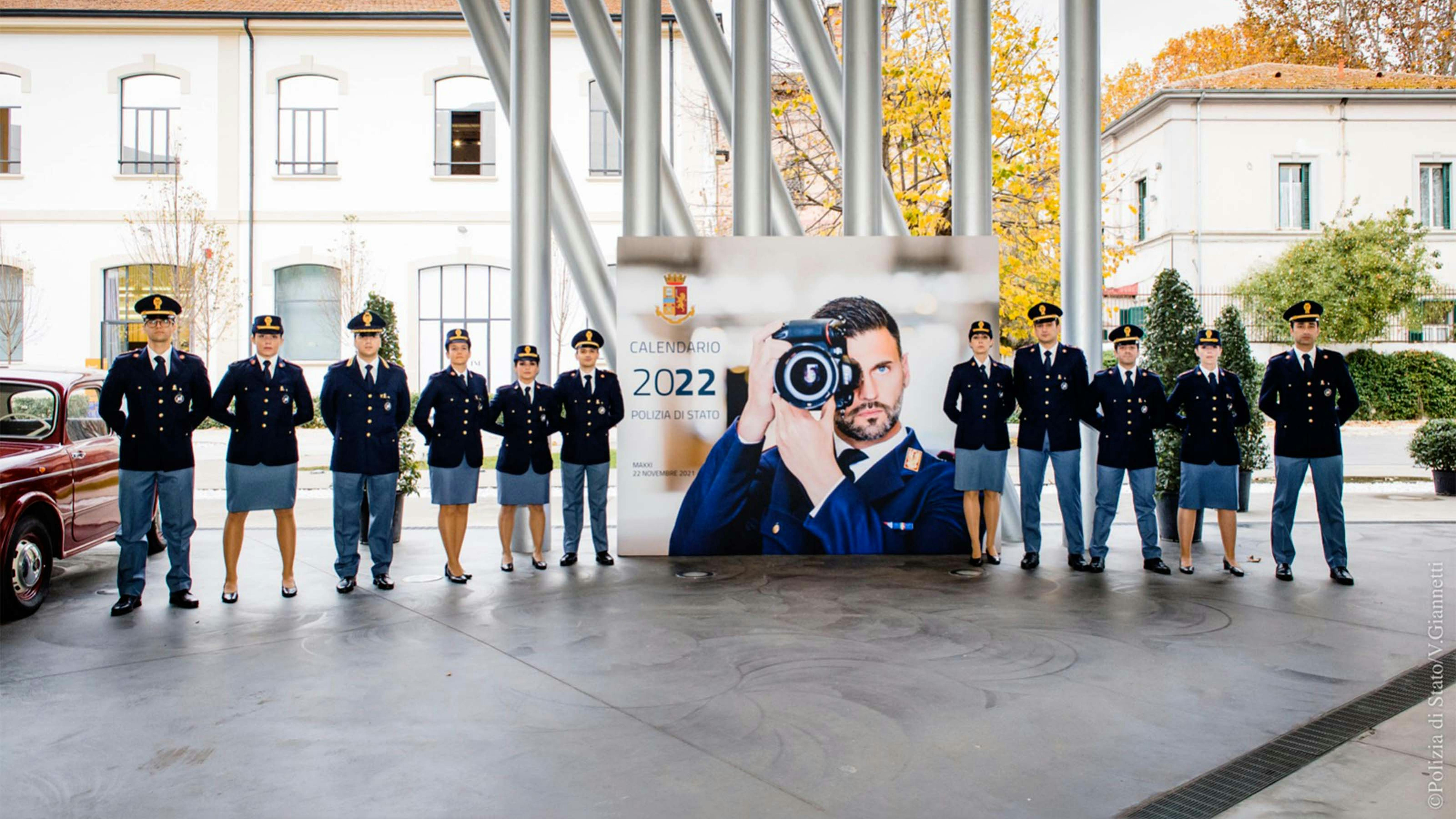 Roma, la presentazione del Calendario della Polizia al museo  Maxxi