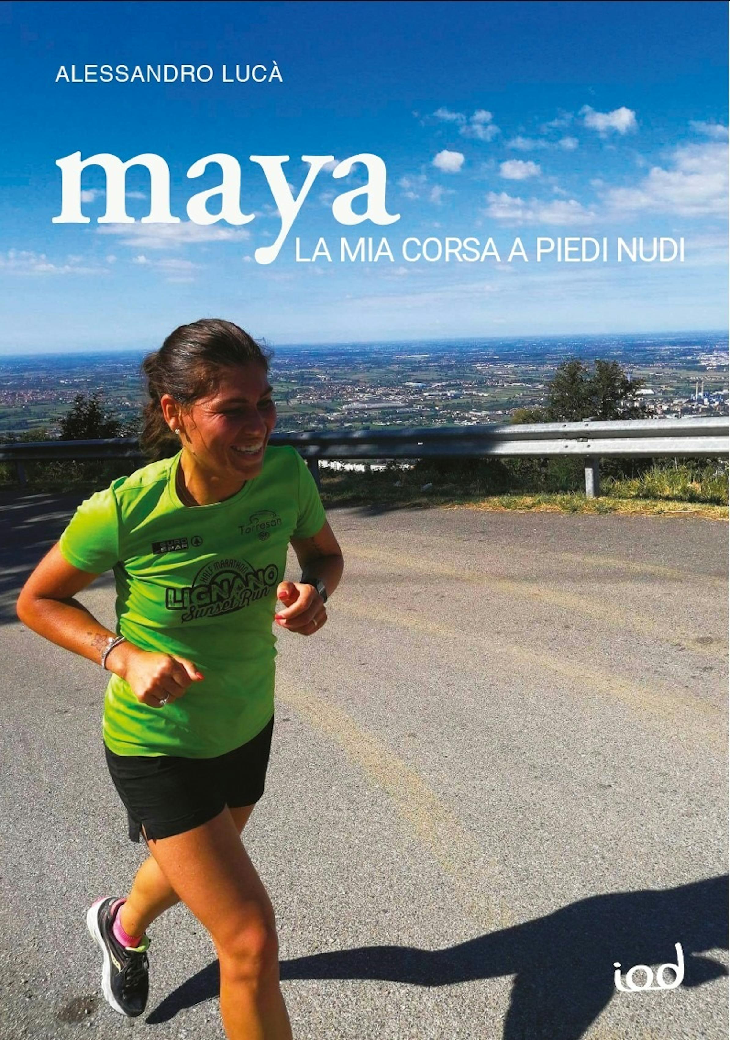 Maya, la mia corsa a piedi nudi. Prima di copertina