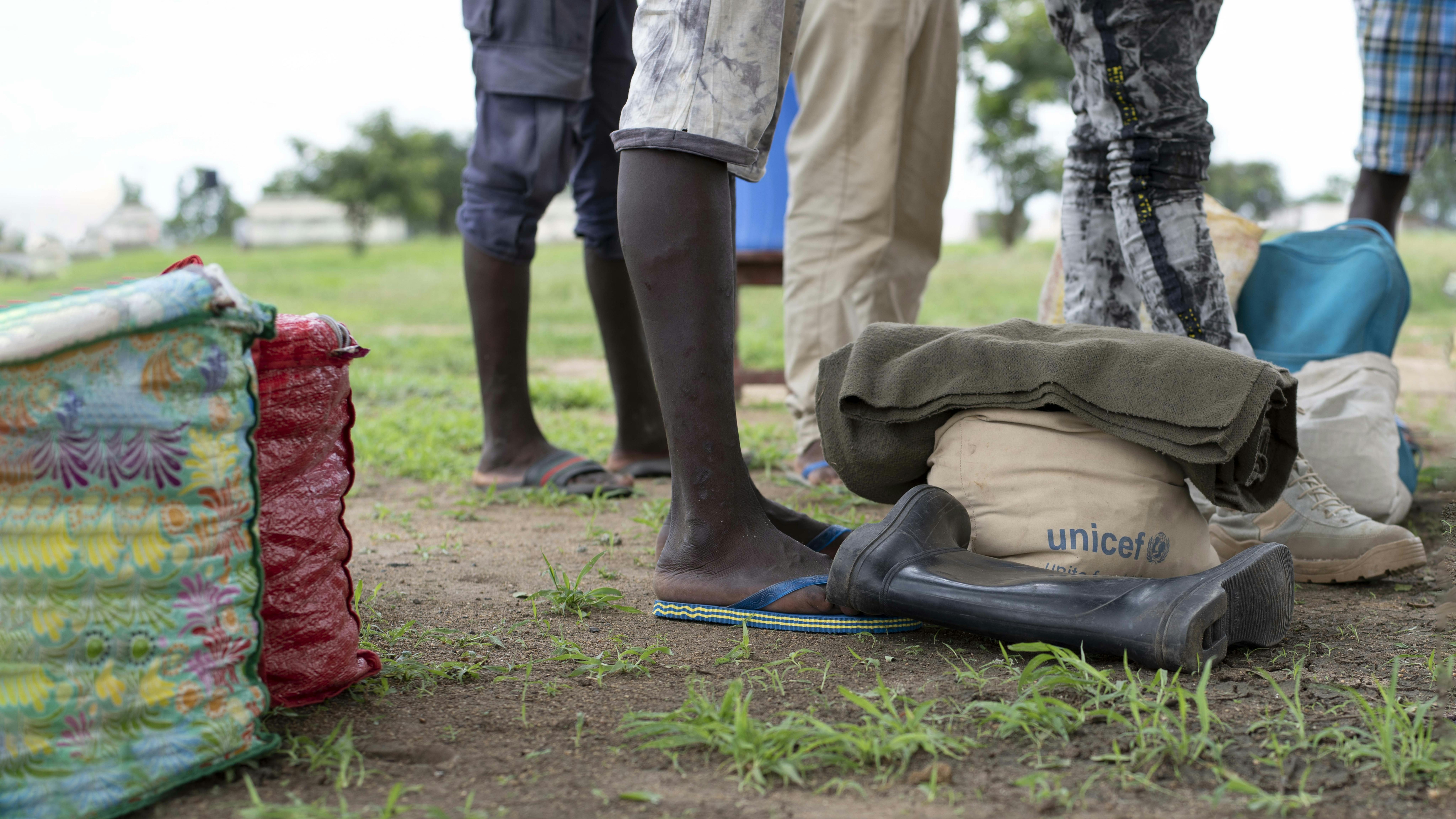 Sud Sudan, alcuni bambini lasciano il centro di riabilitazione per tornare alle rispettive famiglie