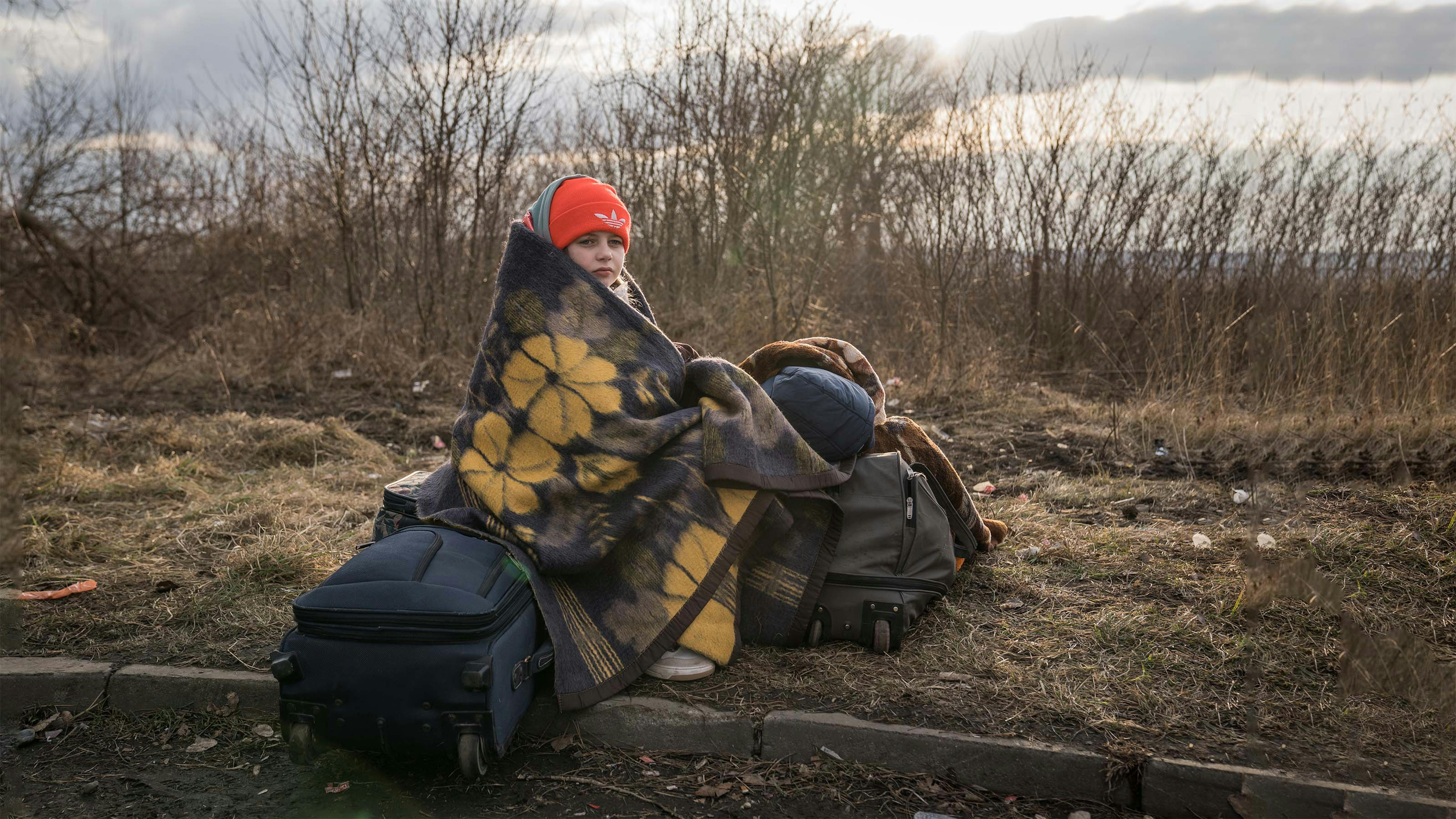 Romania, Valeria è arrivata  dalla regione di Khmelnytskyi in Ucraina, per cercare riparo 