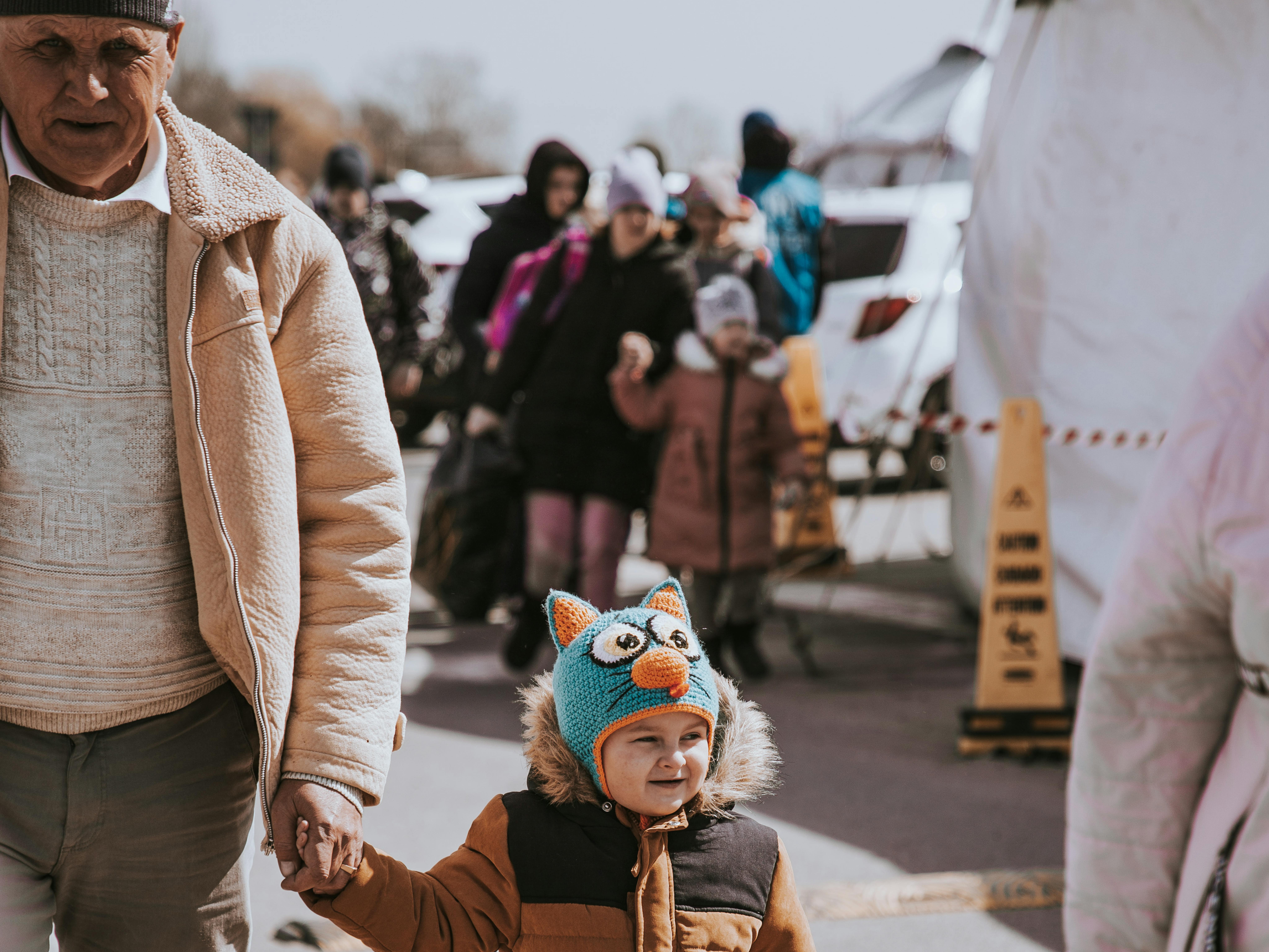 L'arrivo dei rifugiati ucraini in Moldavia. Foto Arianna Canali.