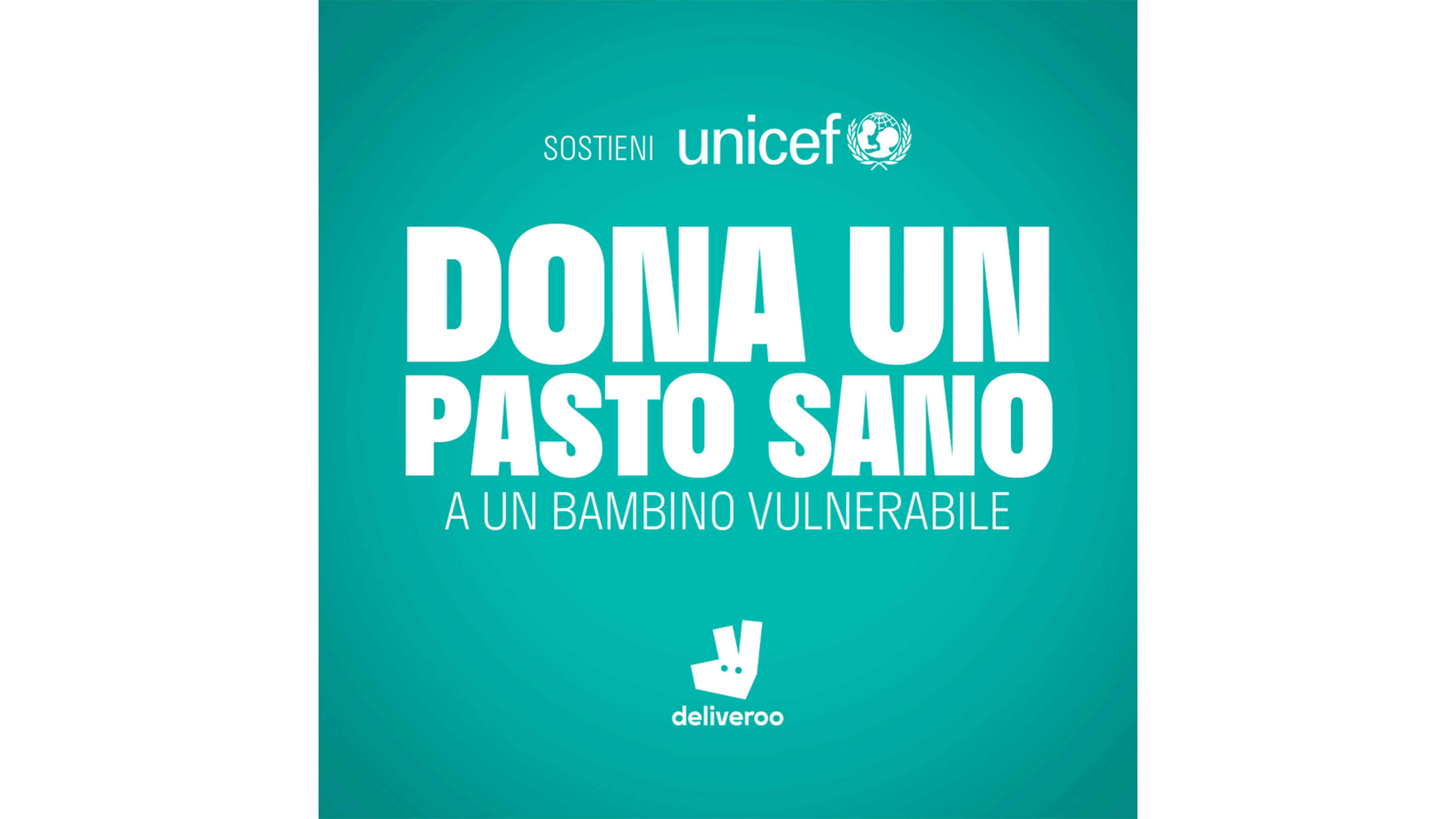 Deliveroo card - sostieni l'UNICEF