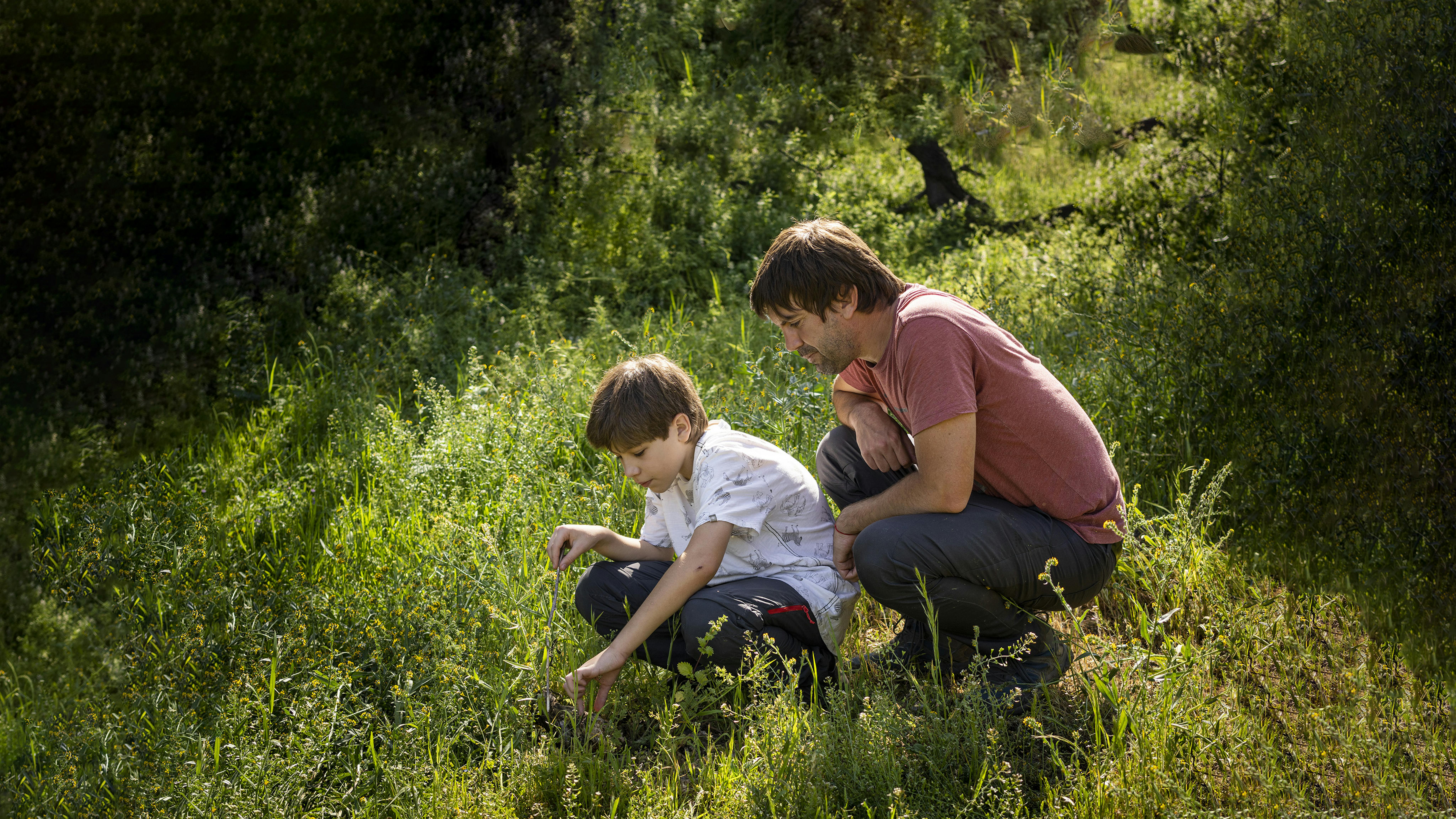 Dante e suo padre amano stare in mezzo alla natura: per questo sono entrambi molto attivi sul fronte ambientale. Siamo in Cile