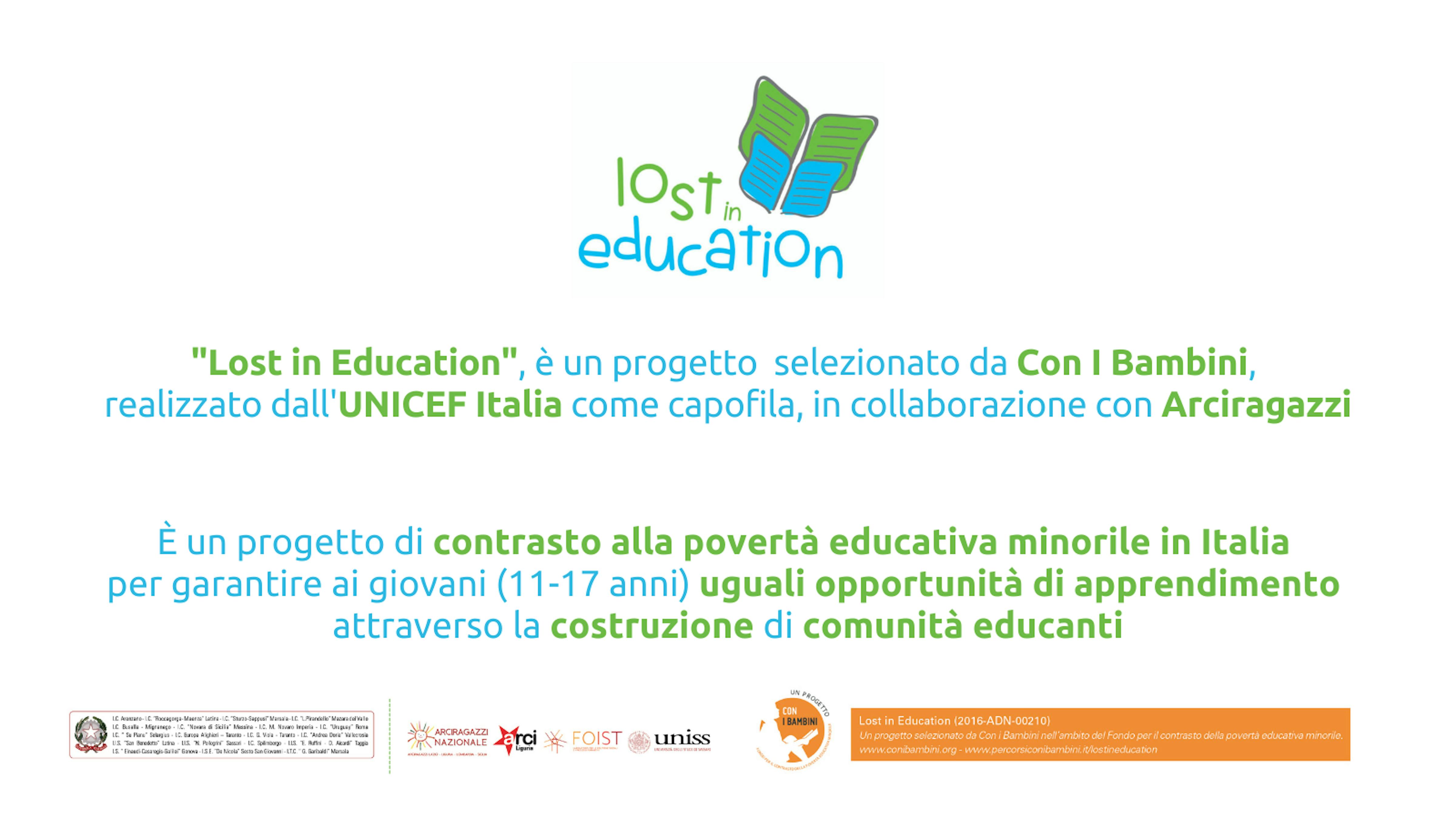 Progetto Lost in Education