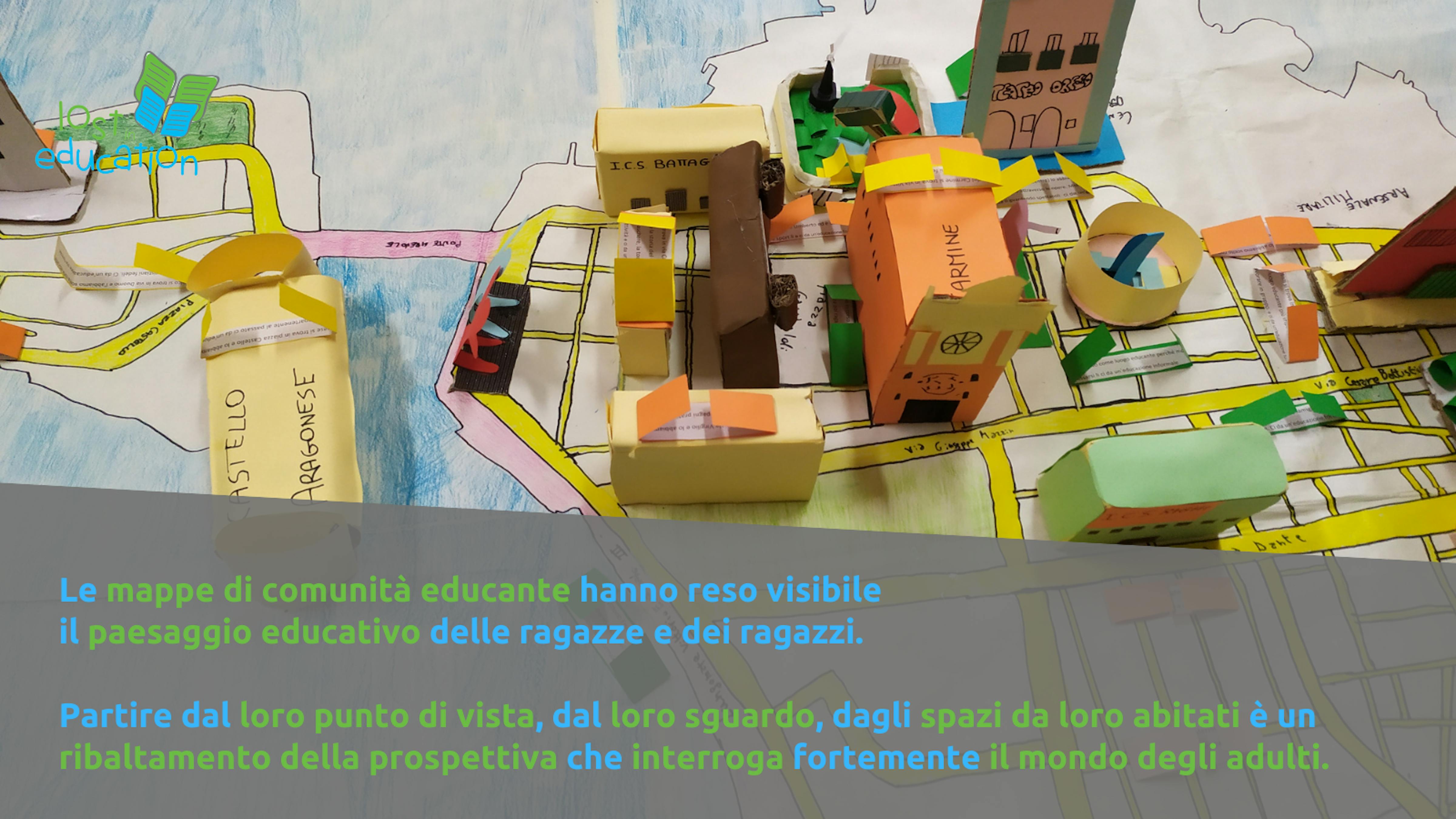 Progetto Lost in Education, mappe comunità