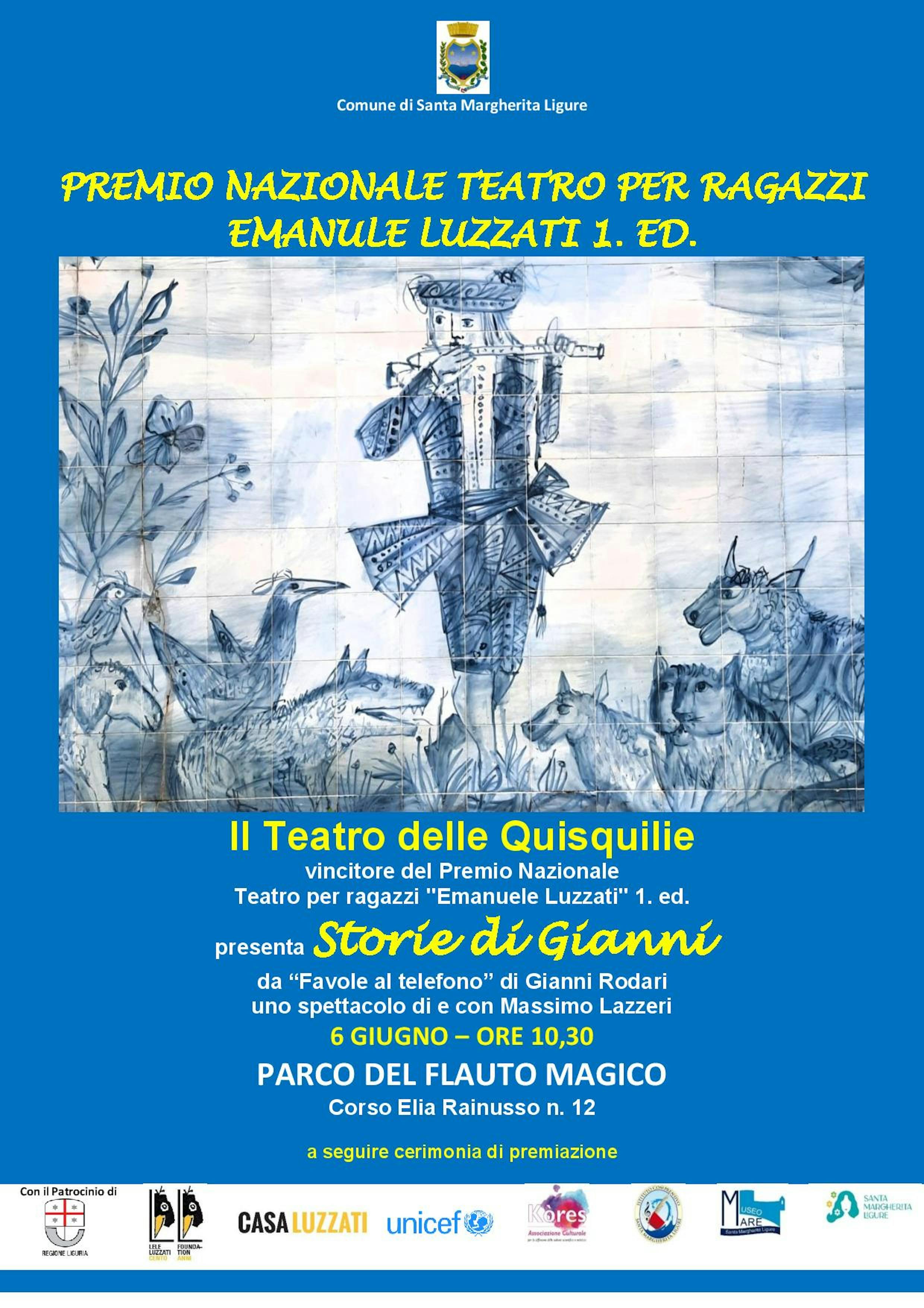 Il Teatro delle Quisquilie presenta Storie di Gianni