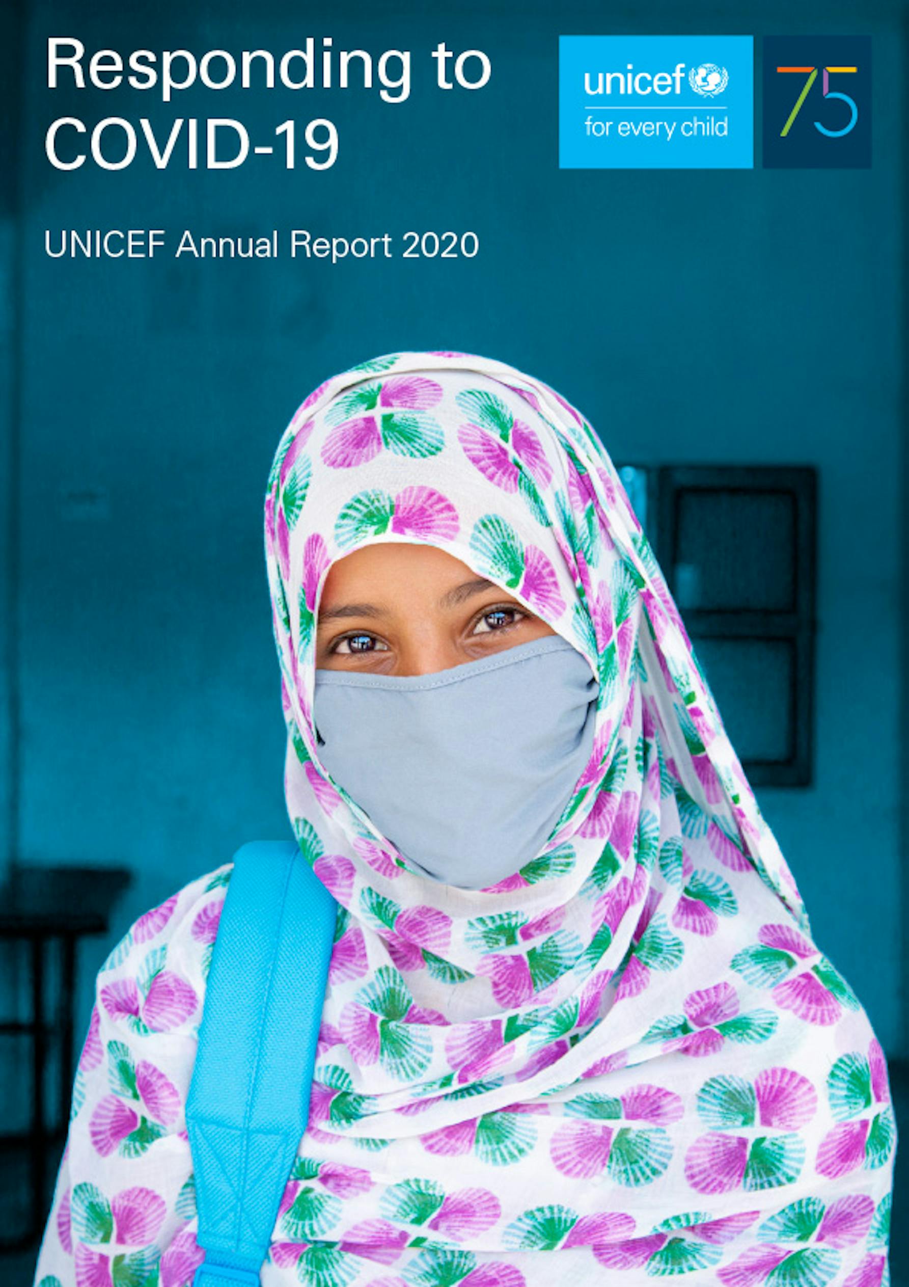 UNICEF Annual Report 2020 copertina
