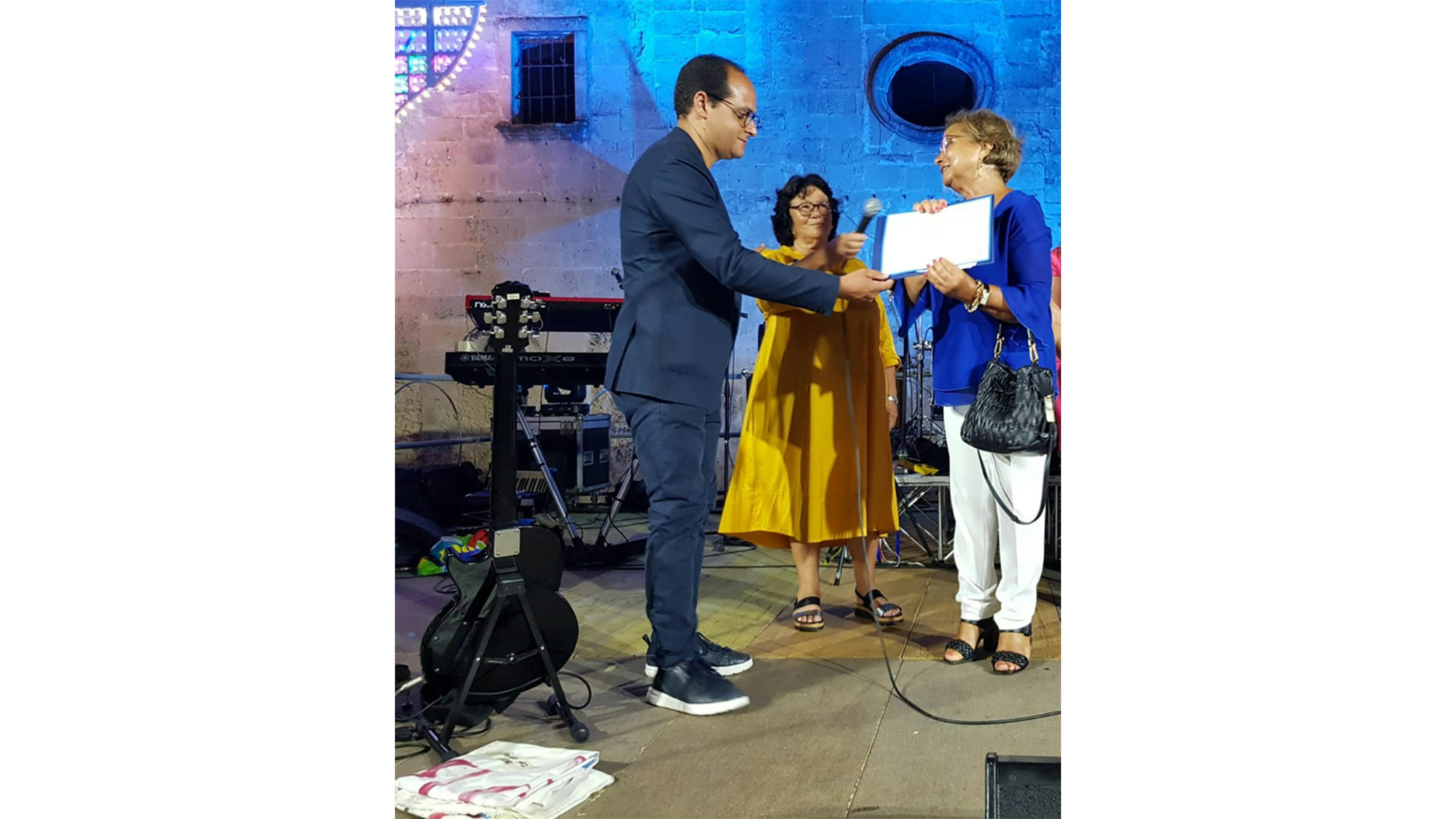 La città di Capranica di Lecce riceve l'attestato di Città Amica