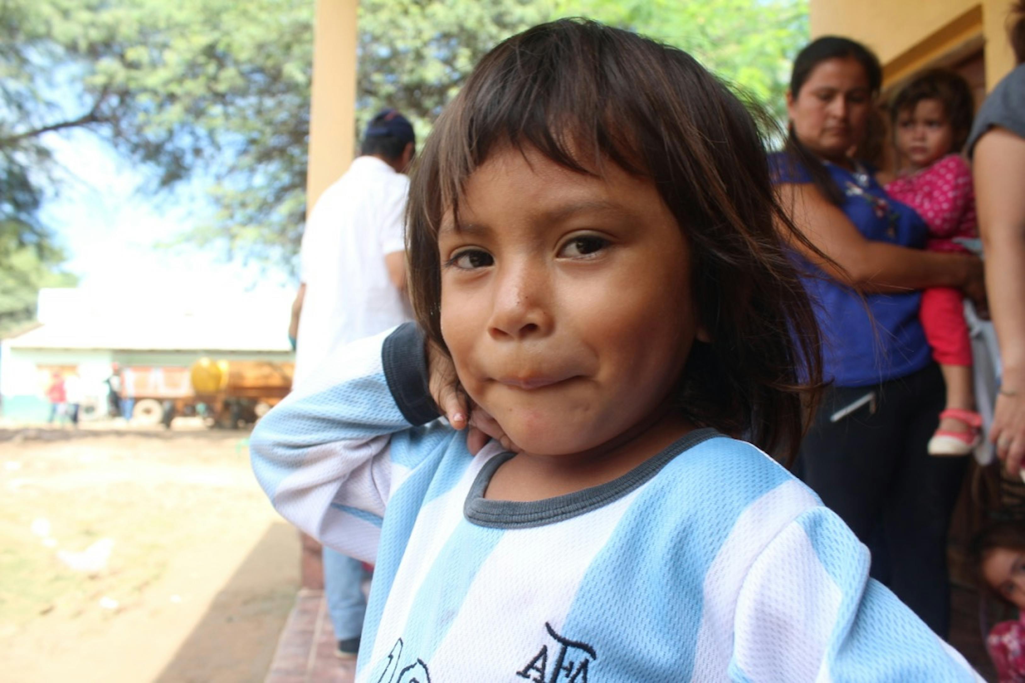 Una bambina in Argentina