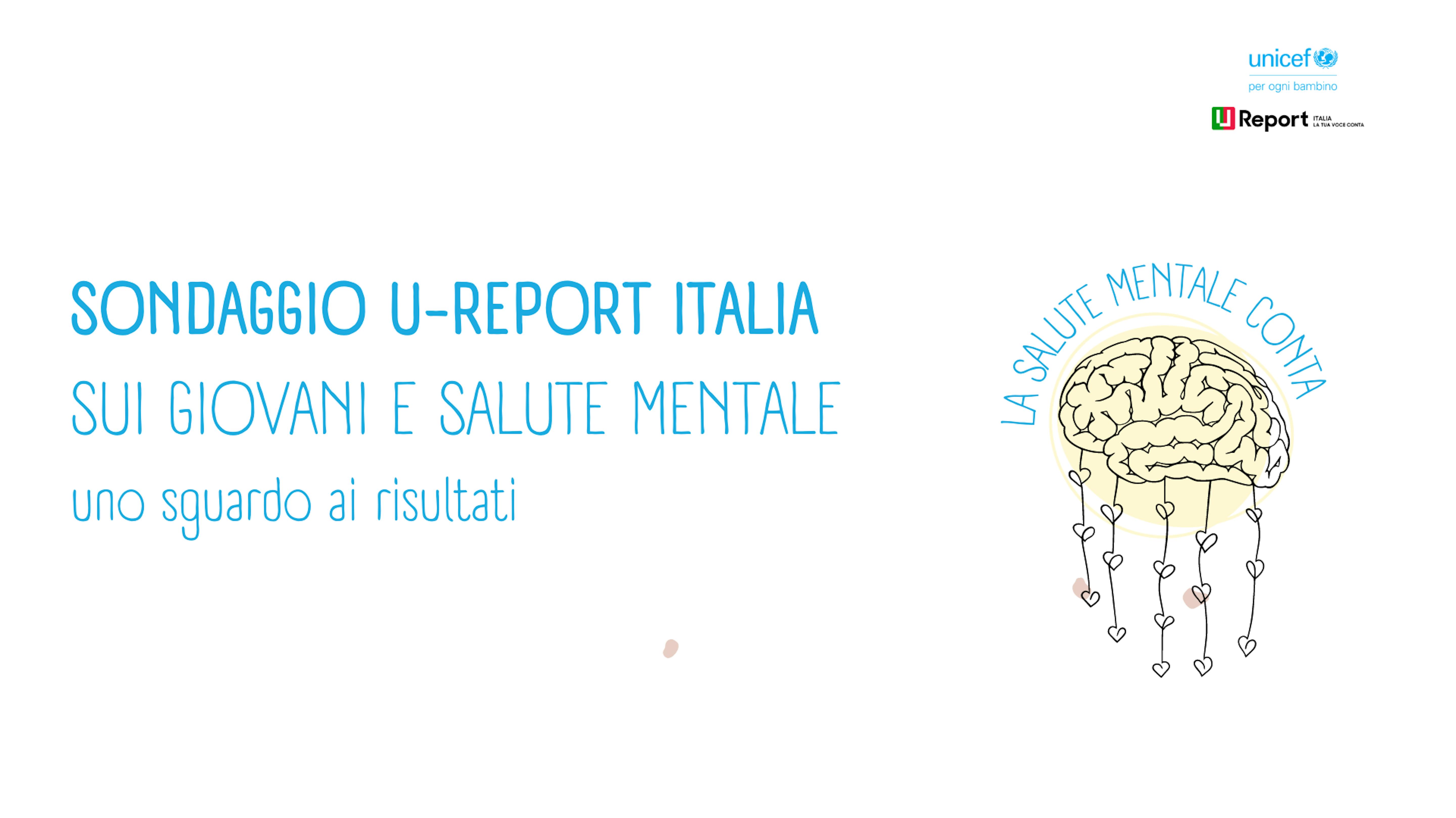 Sondaggio U Report su Salute Mentale