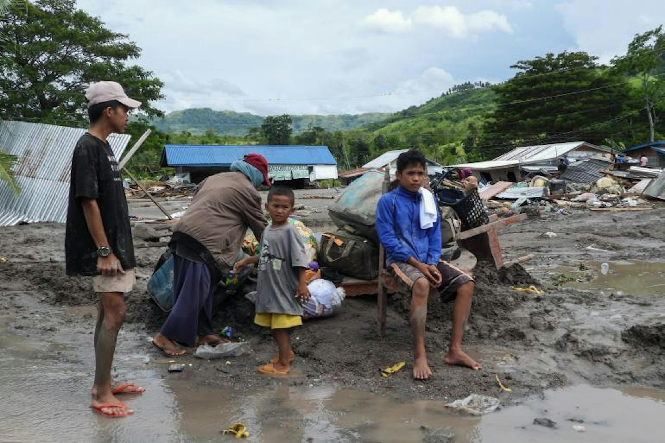 Le inondazioni provocate dal ciclone Paeng (Nalgae) nelle FIlippine, 29 ottobre 2022.