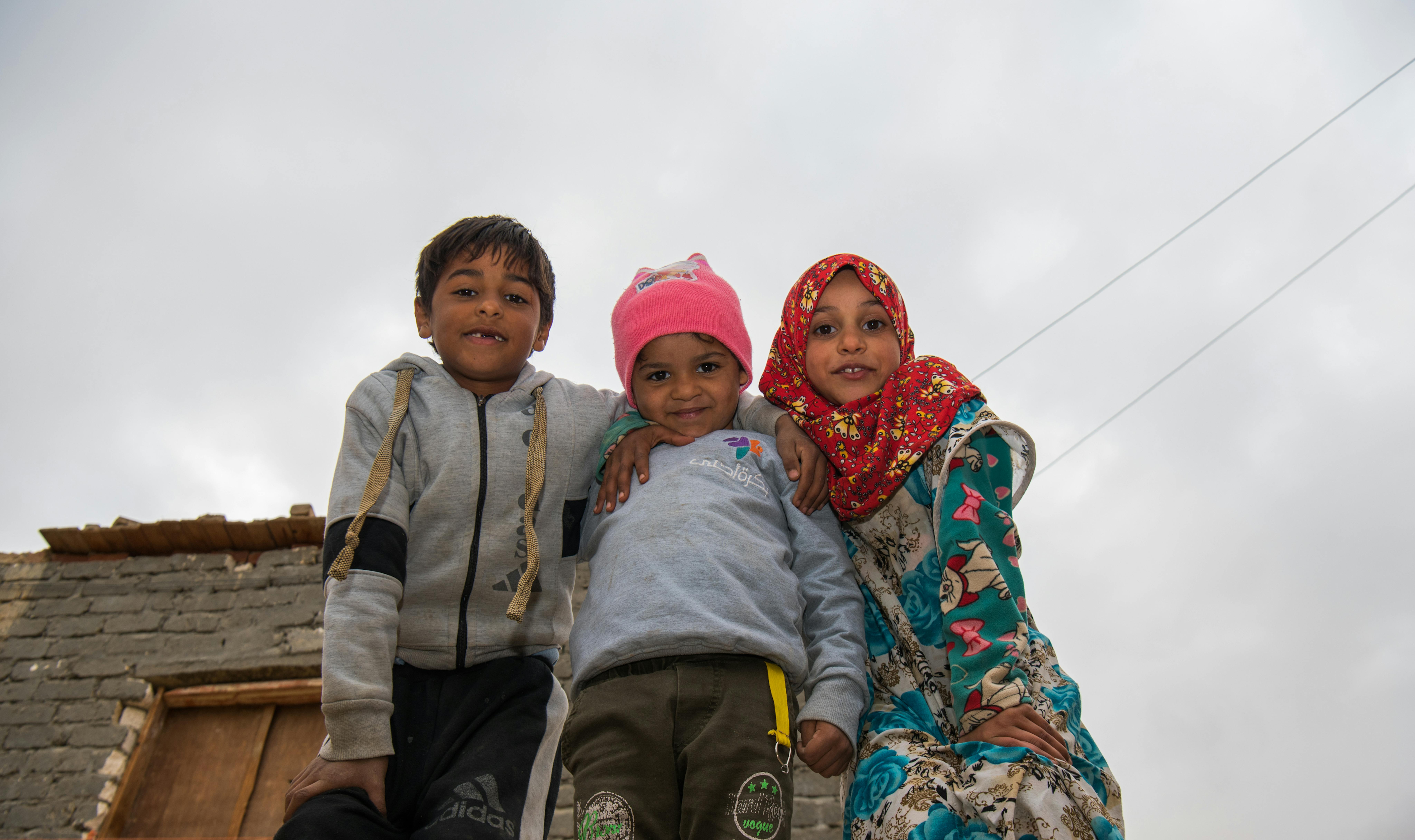 Egitto - Basmala, Jana, Mahmoud e Abd El-Salam sono fratelli che vivono in un villaggio di Fayoum