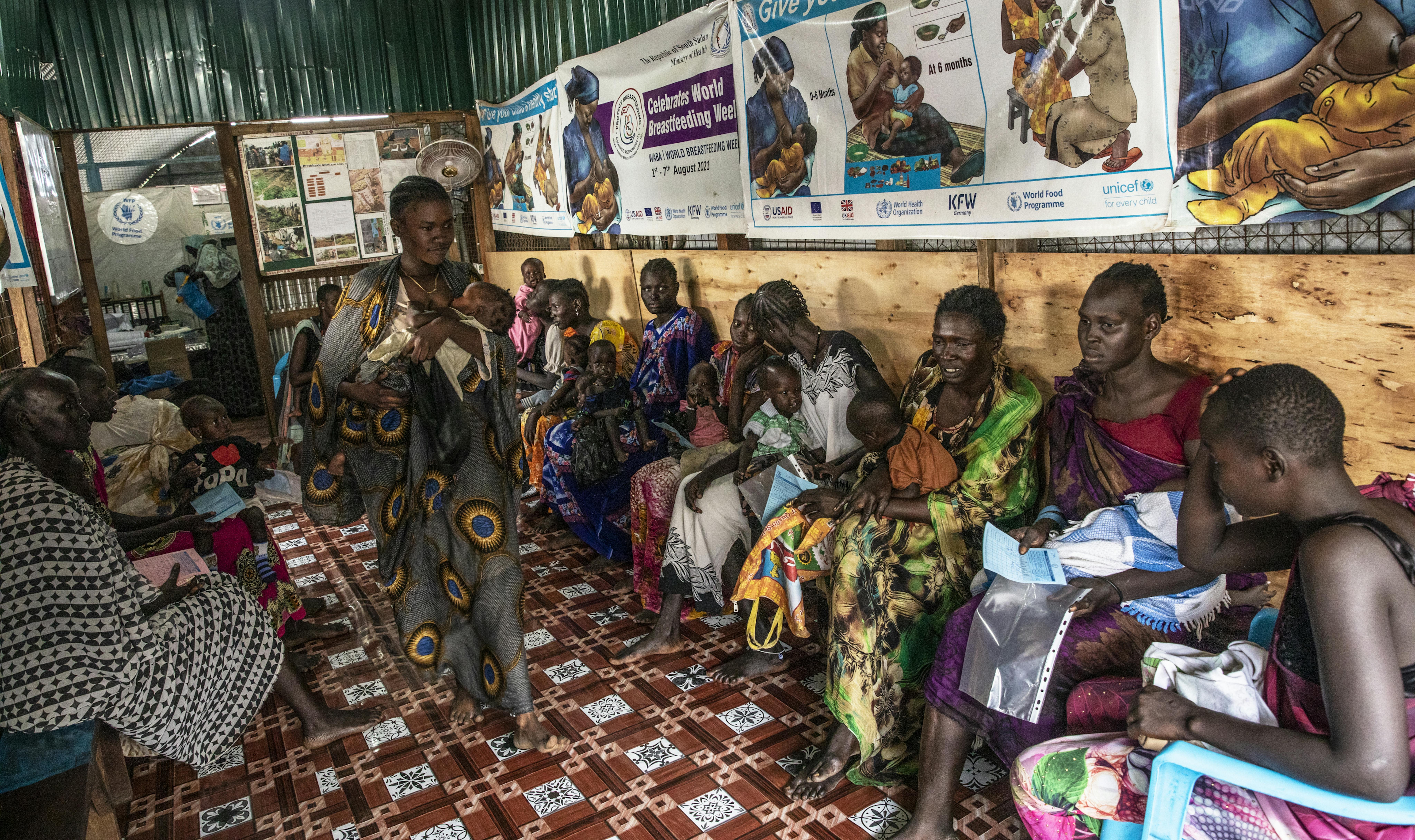 Sud Sudan - Un centro nutrizionale nel campo per sfollati interni di Juba - © WFP/WF1656929