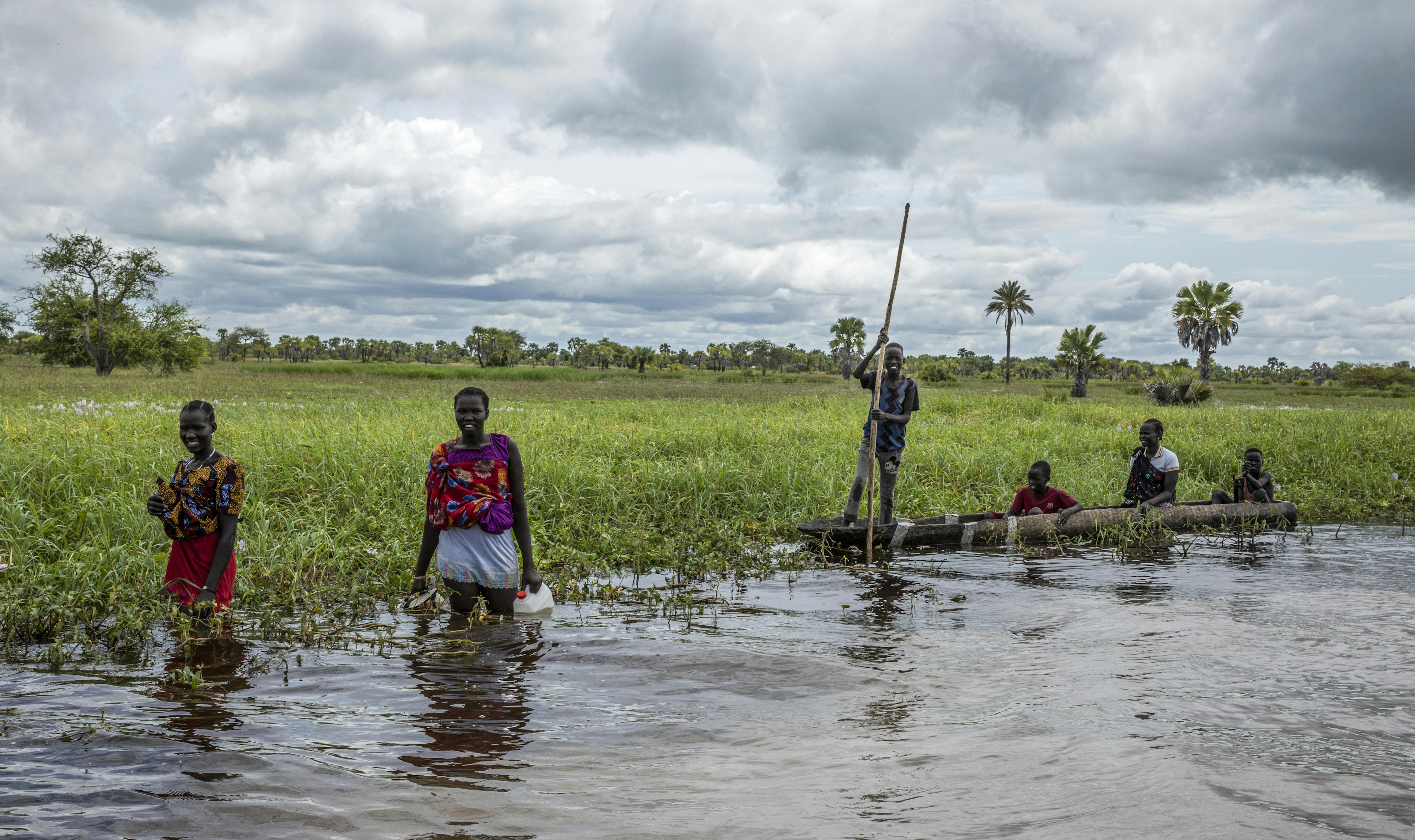 Sud Sudamn - l'area della città di Leer colpita dalle inondazioni © WFP/WF168641