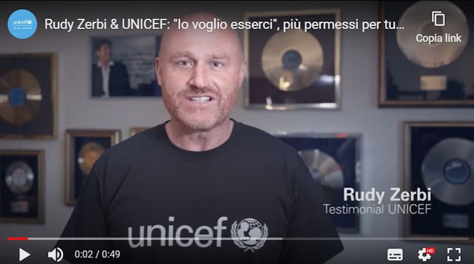 Rudy Zerbi & UNICEF: 