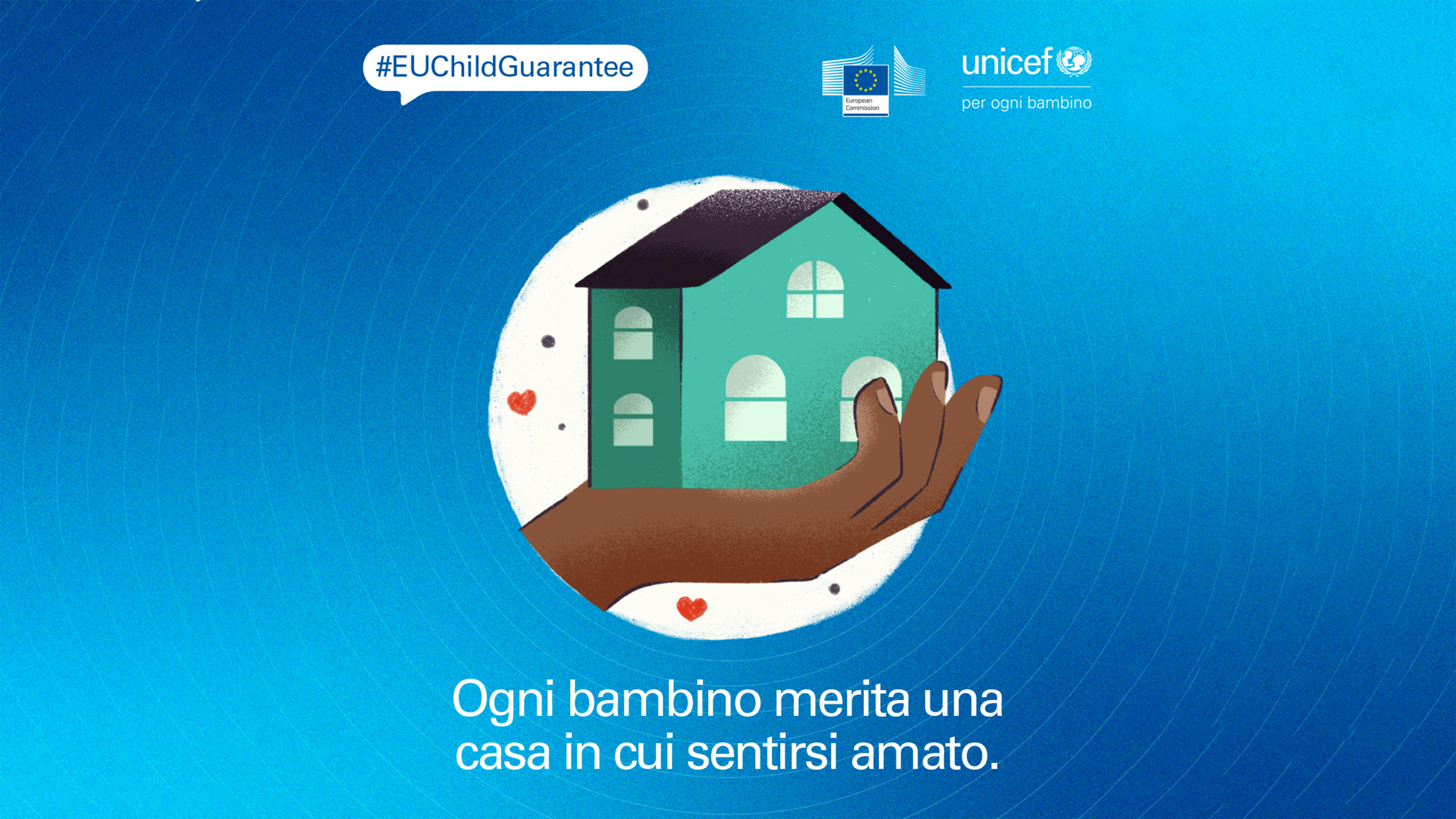 Infografiche Child Guarantee casa