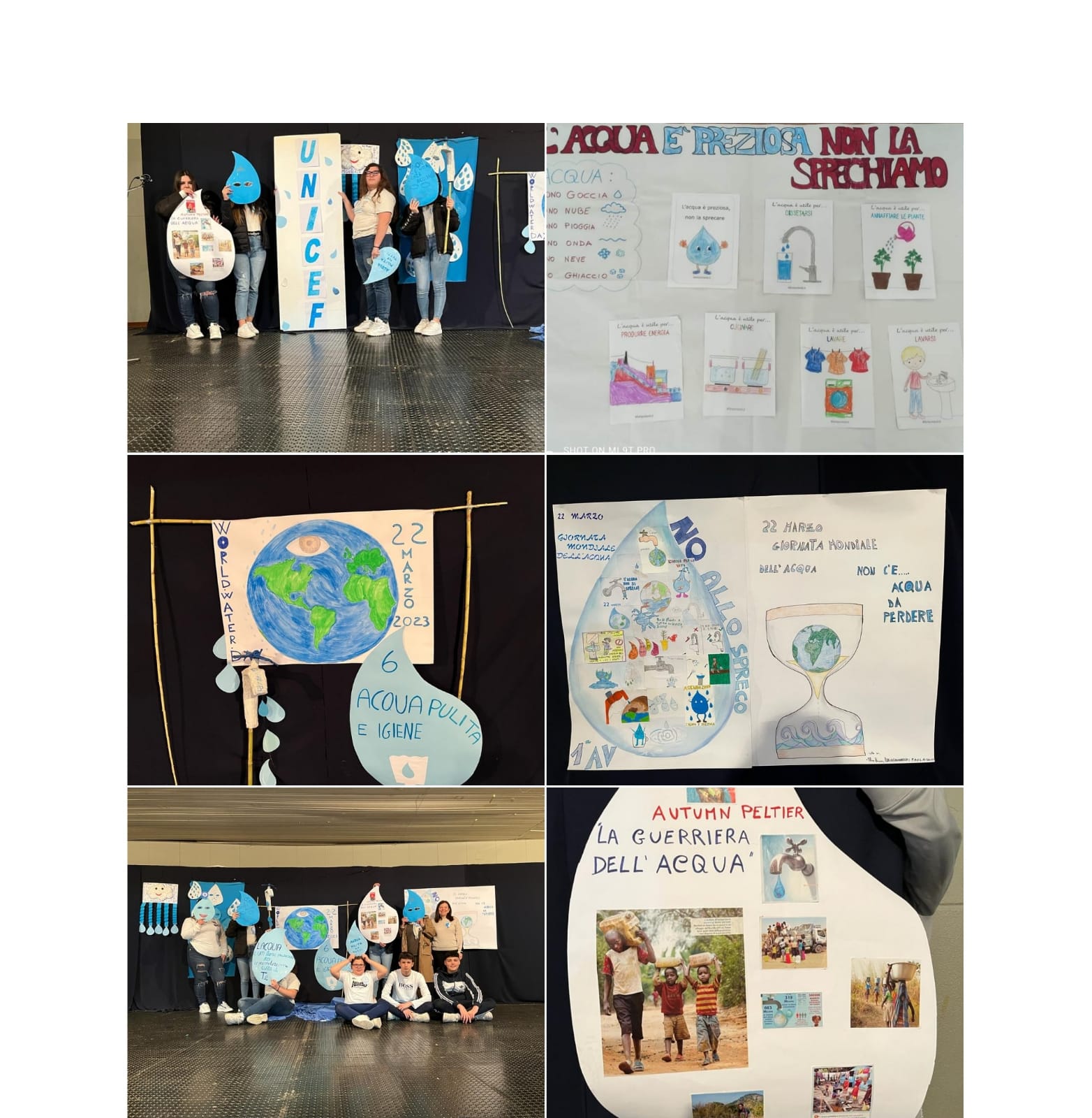 Progetto UNICEF “Scuola Amica” A.S.2022/23 Manifestazione per la Giornata Mondiale dell’Acqua