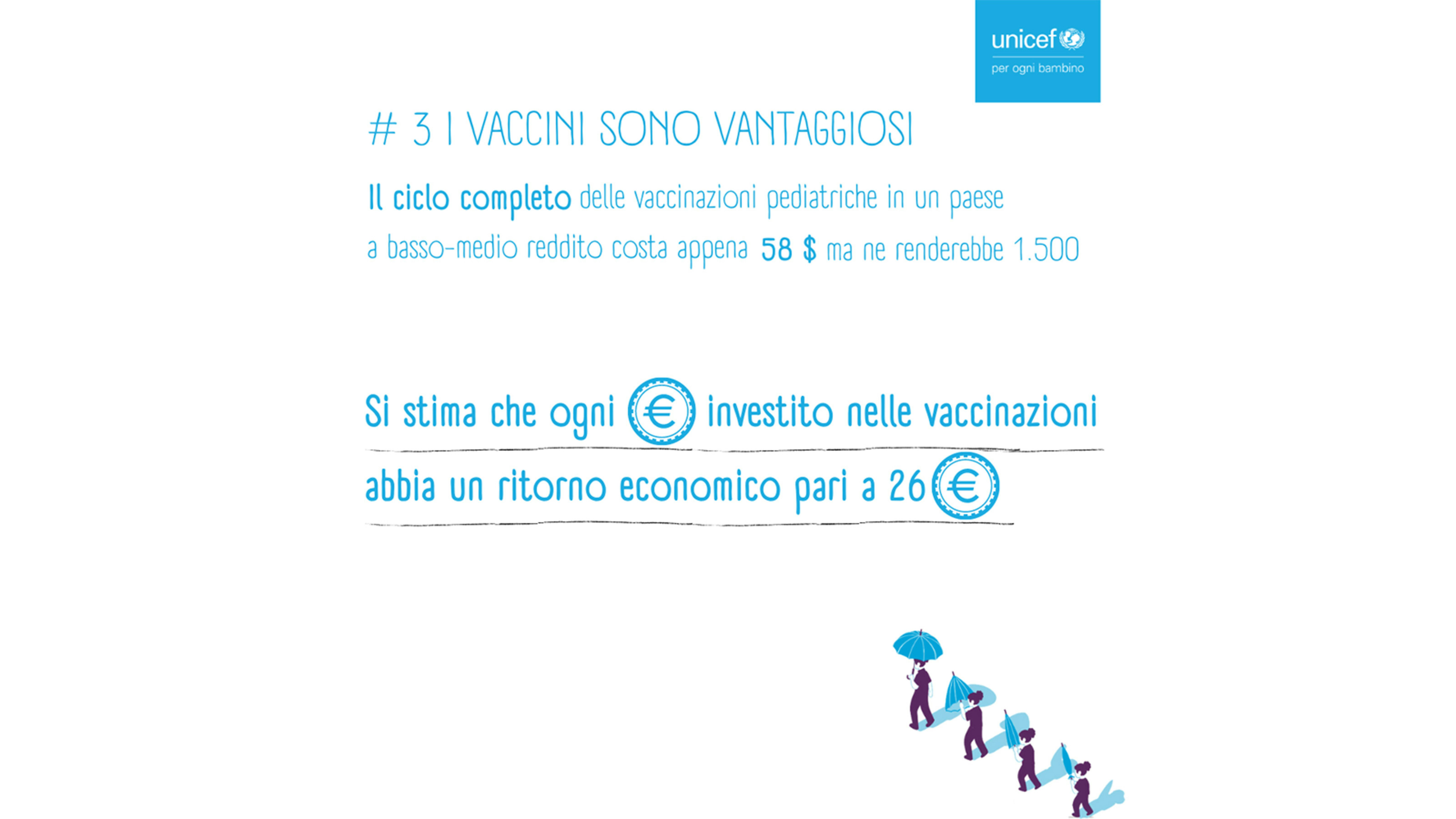 i vaccini sono vantaggiosi