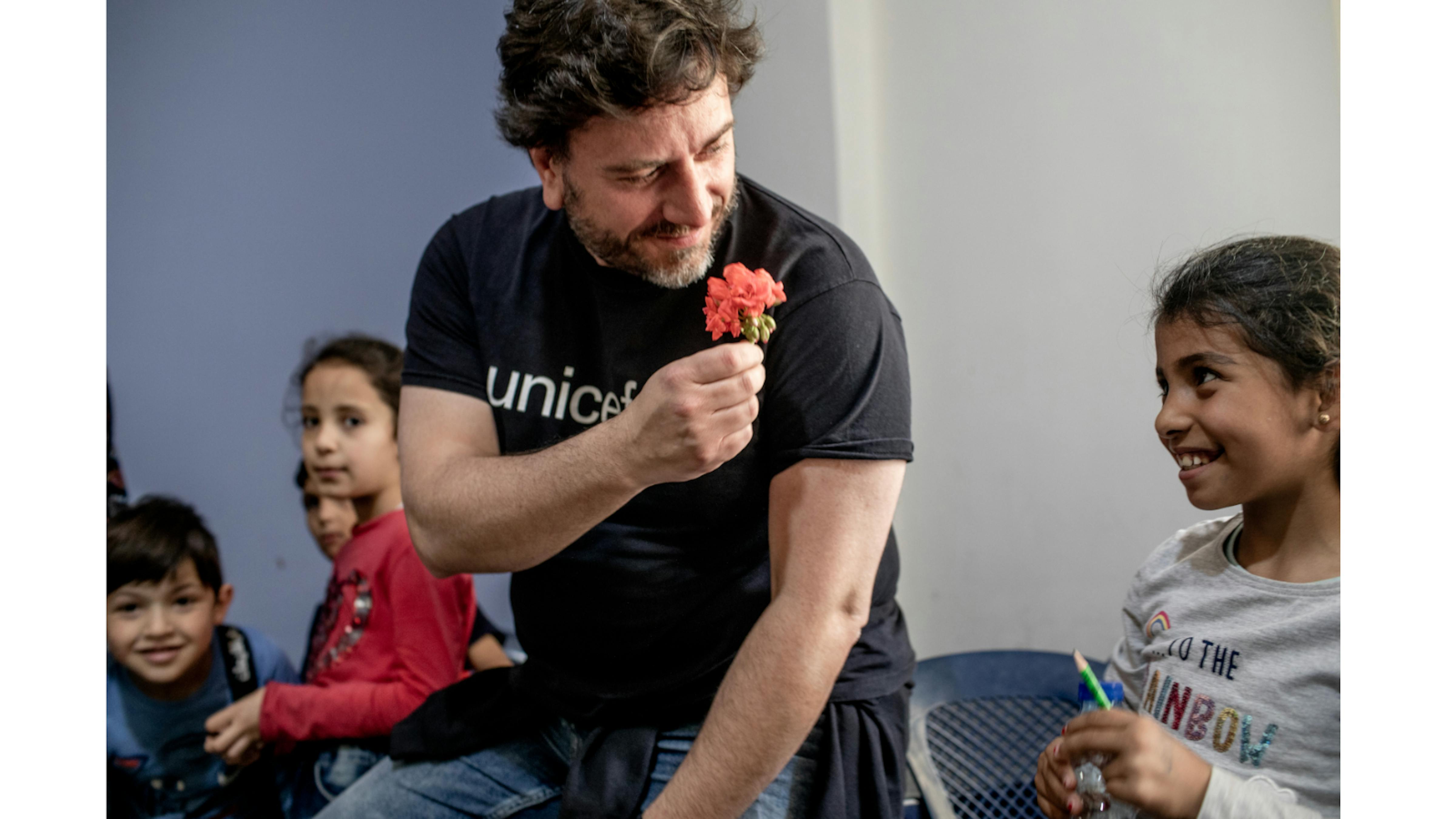 Andrea Iacomini, portavoce dell'UNICEF Italia © Valerio Bispuri