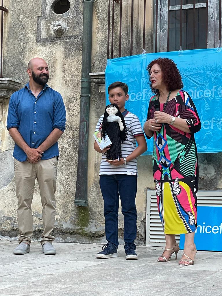 Angelica Romano ritira la Pigotta Oceanina