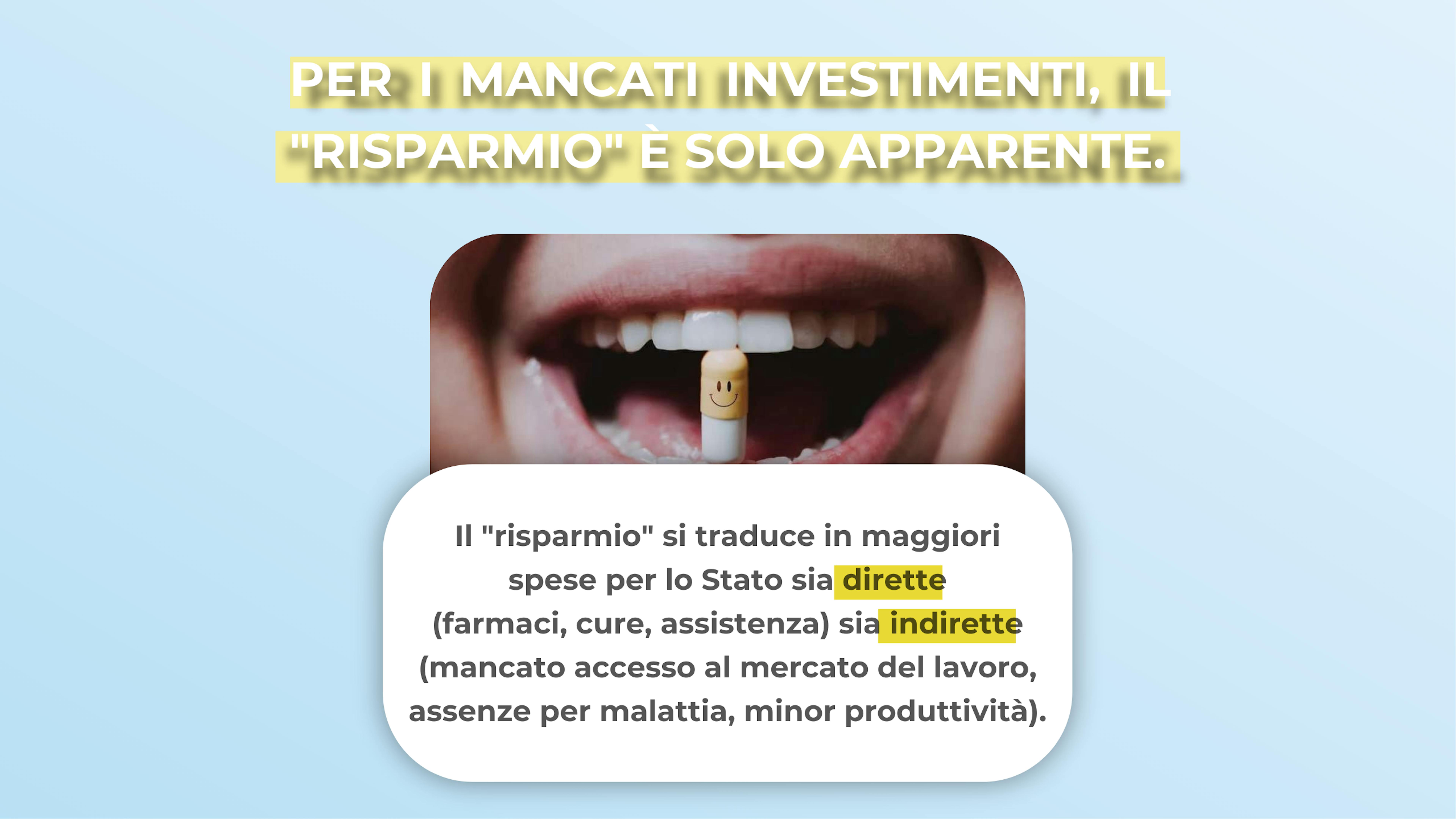 Unicef e Economia in 10 secondi - risparmio apparente