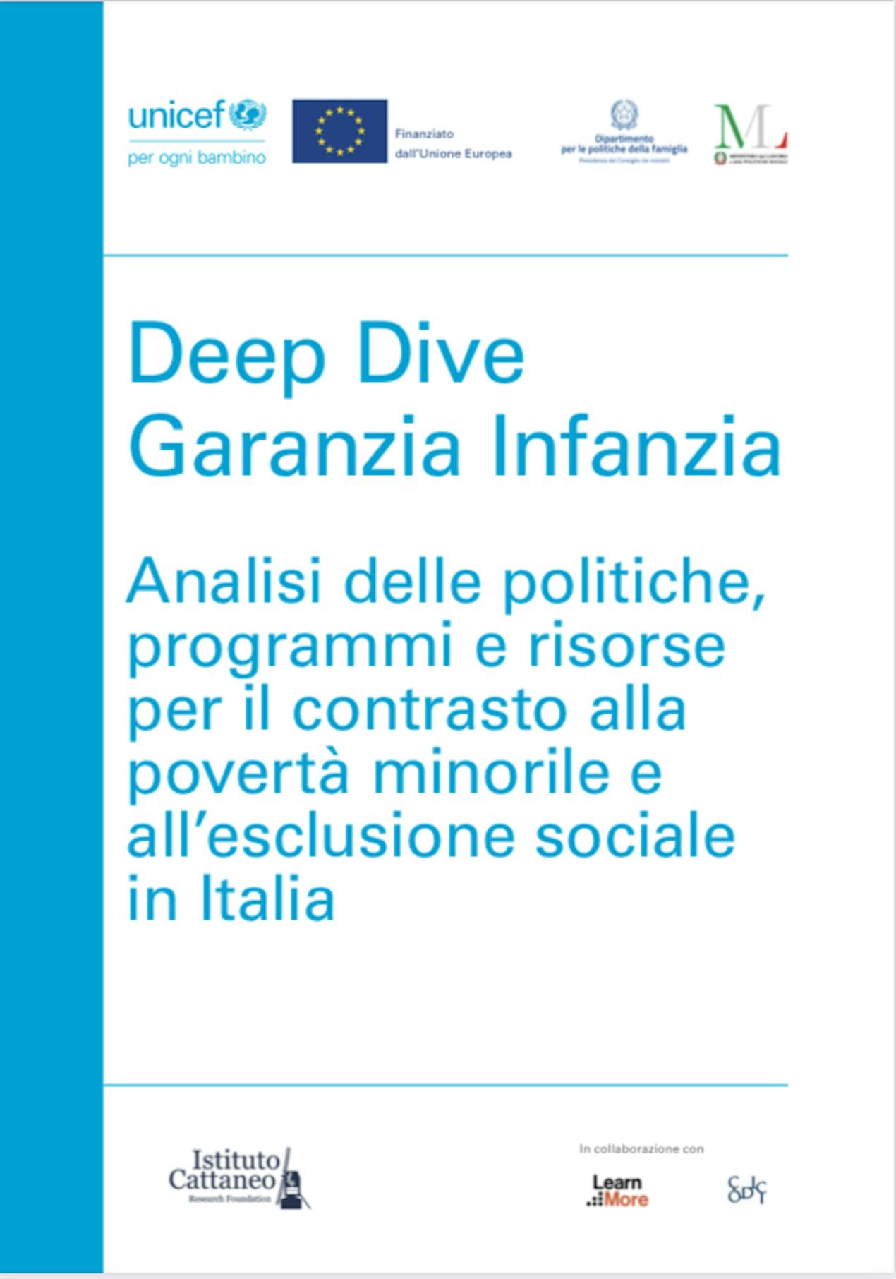 Deep Dive Garanzia Infanzia