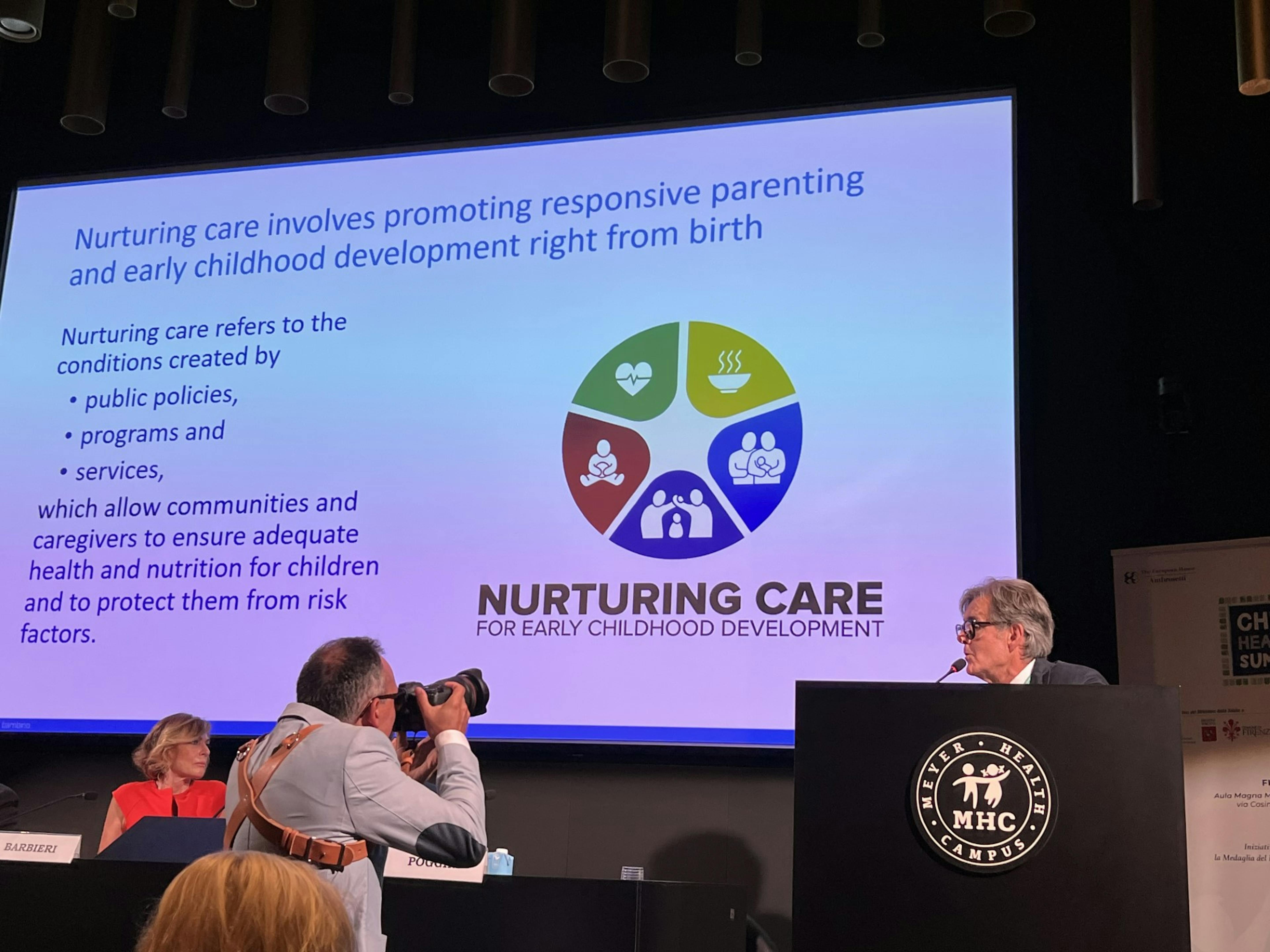 Giovanni Poggini al Child Health Summit
