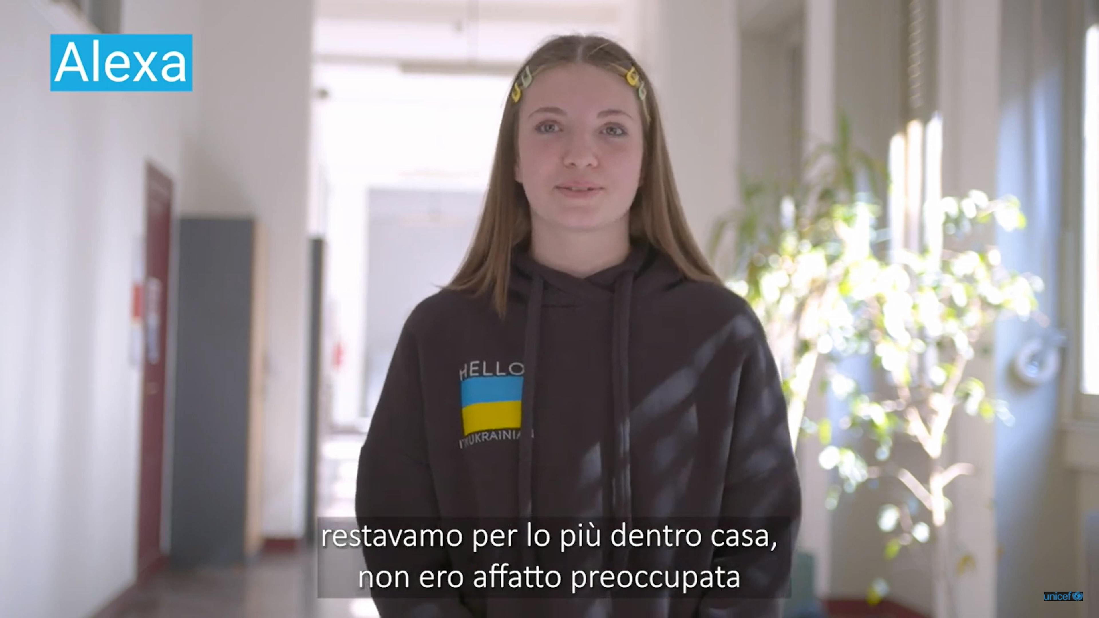 Alexa, giovane partecipante laboratori Upshift