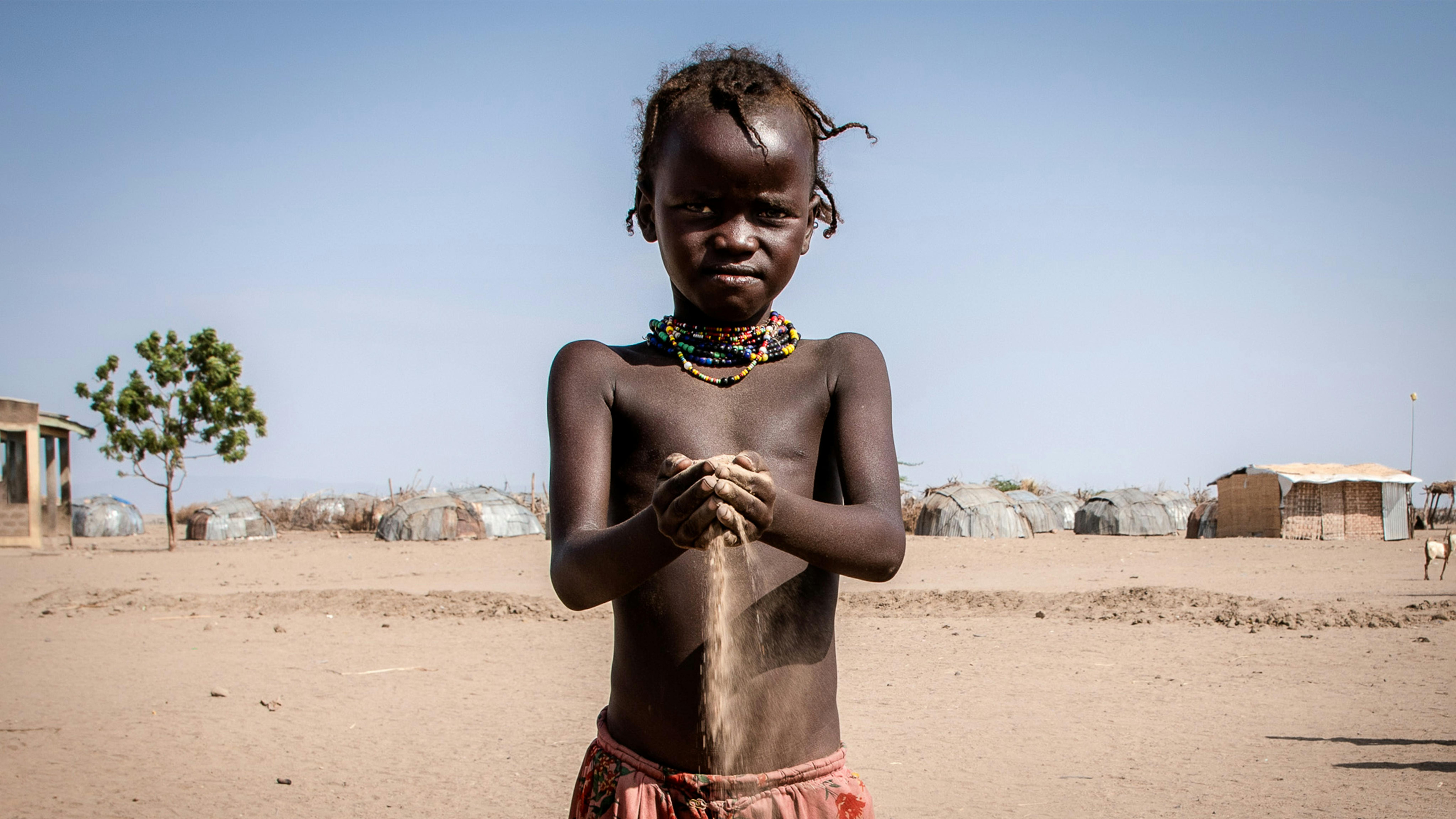 In Etiopia, il cambiamento climatico e la siccità stanno minacciando i raccolti e il bestiame, spingendo la popolazione locale sull’orlo del baratro.