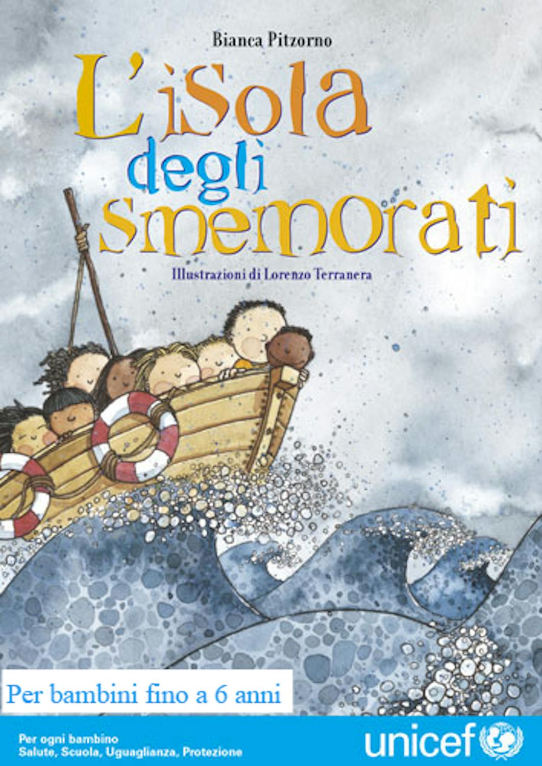 L'isola degli smemorati - copertina fino a 6 anni