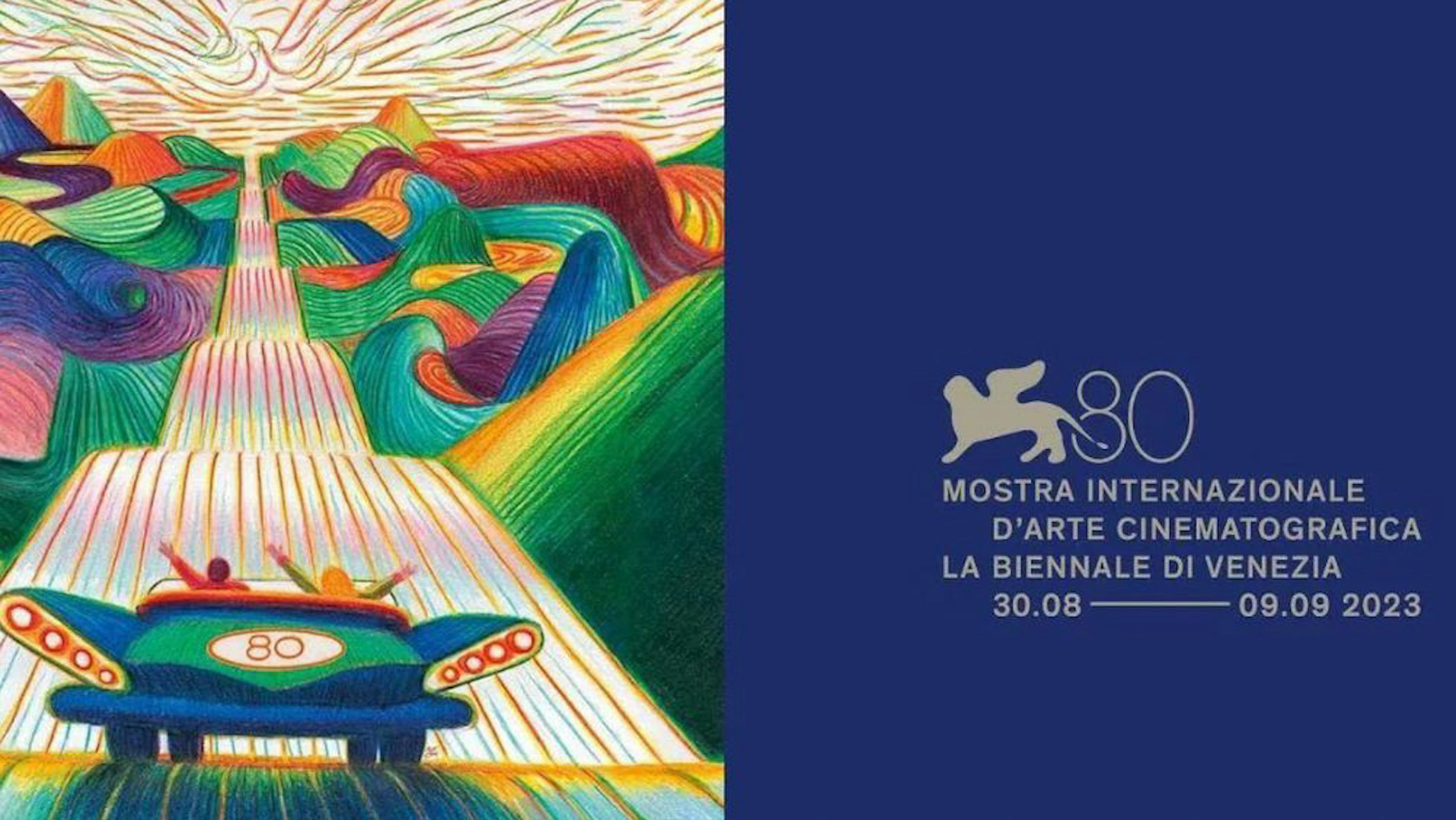 Logo dell'80 mostra internazionale d'arte dinematografica di Venezia