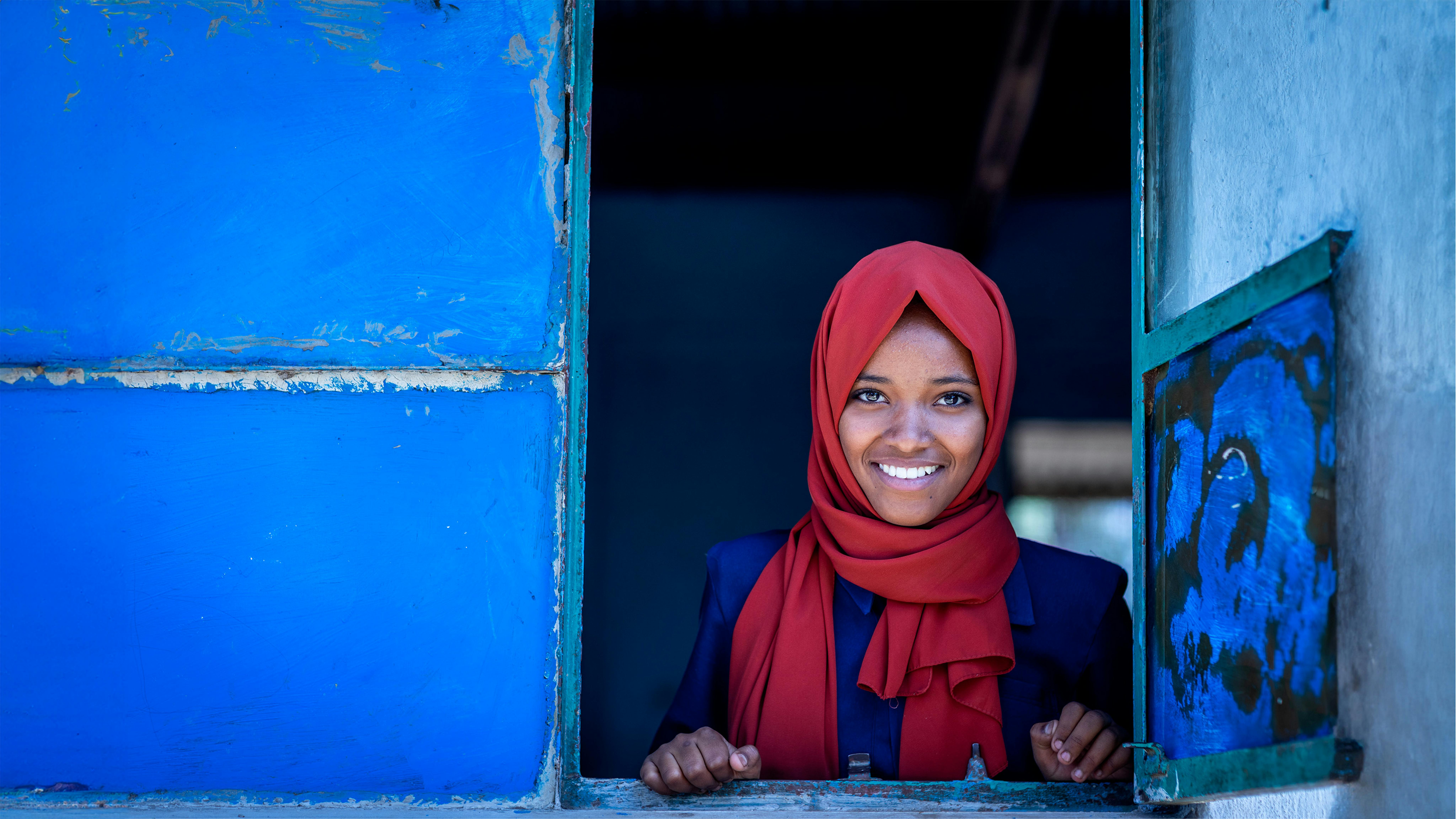Etiopia Eleham beneficia di un programma di integrazione di ferro e acido folico sostenuto dall'UNICEF nella sua scuola a Sire, Oromia,
