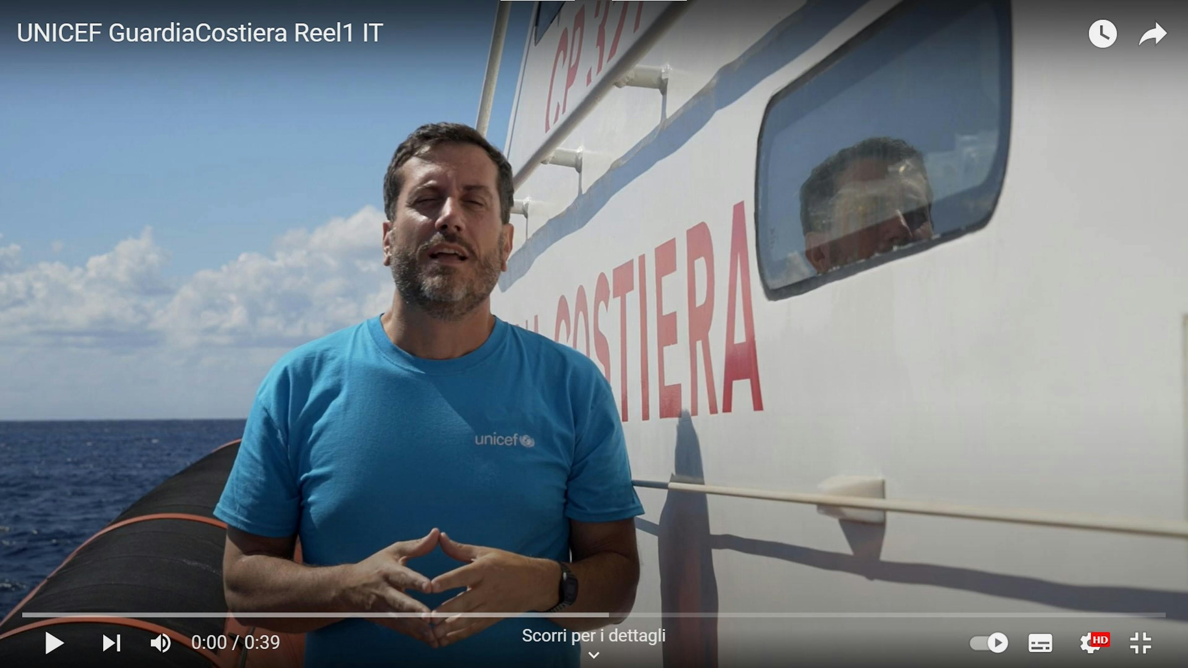 Iacomini video migranti su Guardia Costiera Lampedusa