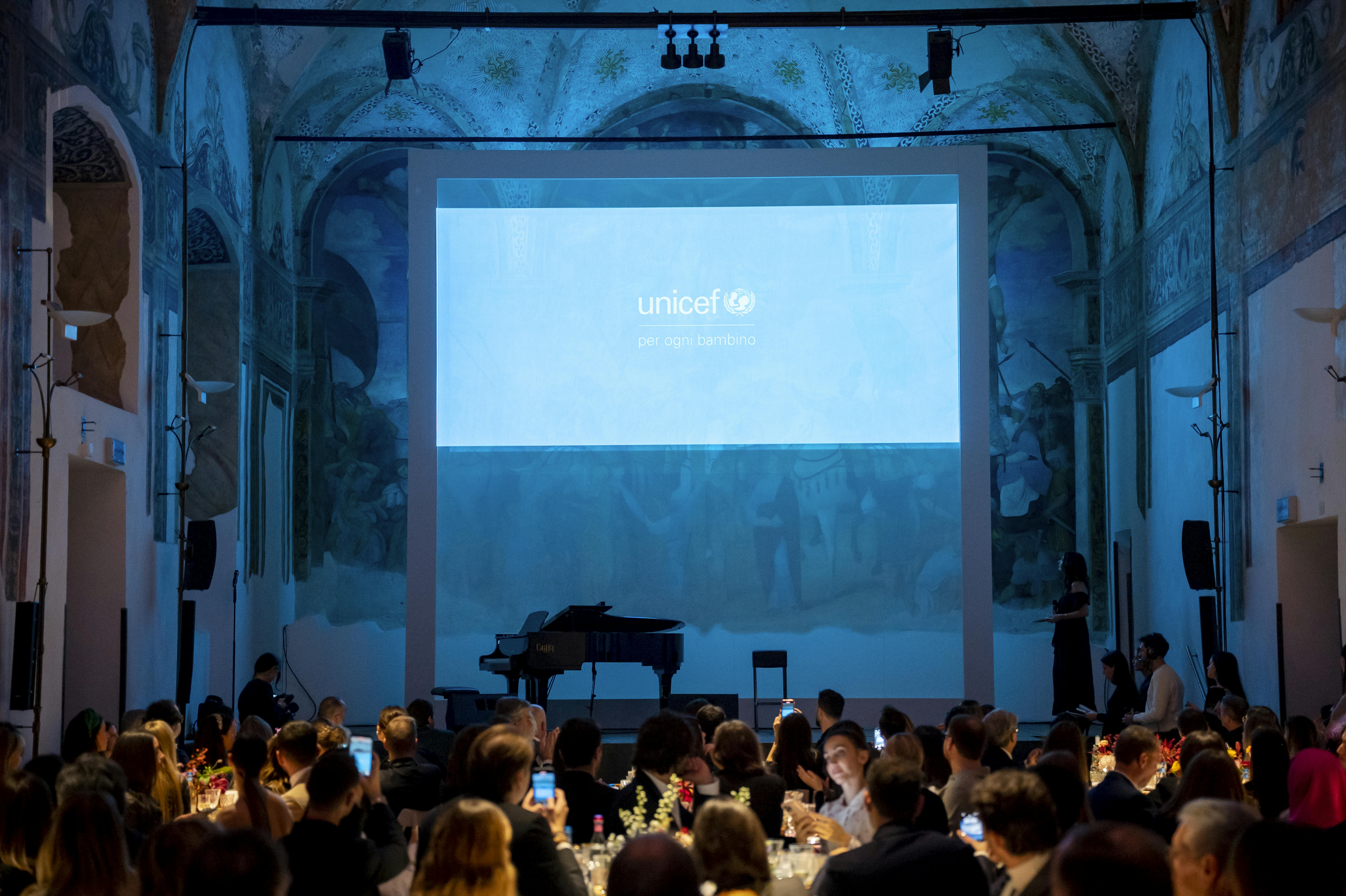 Un momento dell'evento Tavola Rasa, organizzato da La Cucina Italiana e UNICEF
