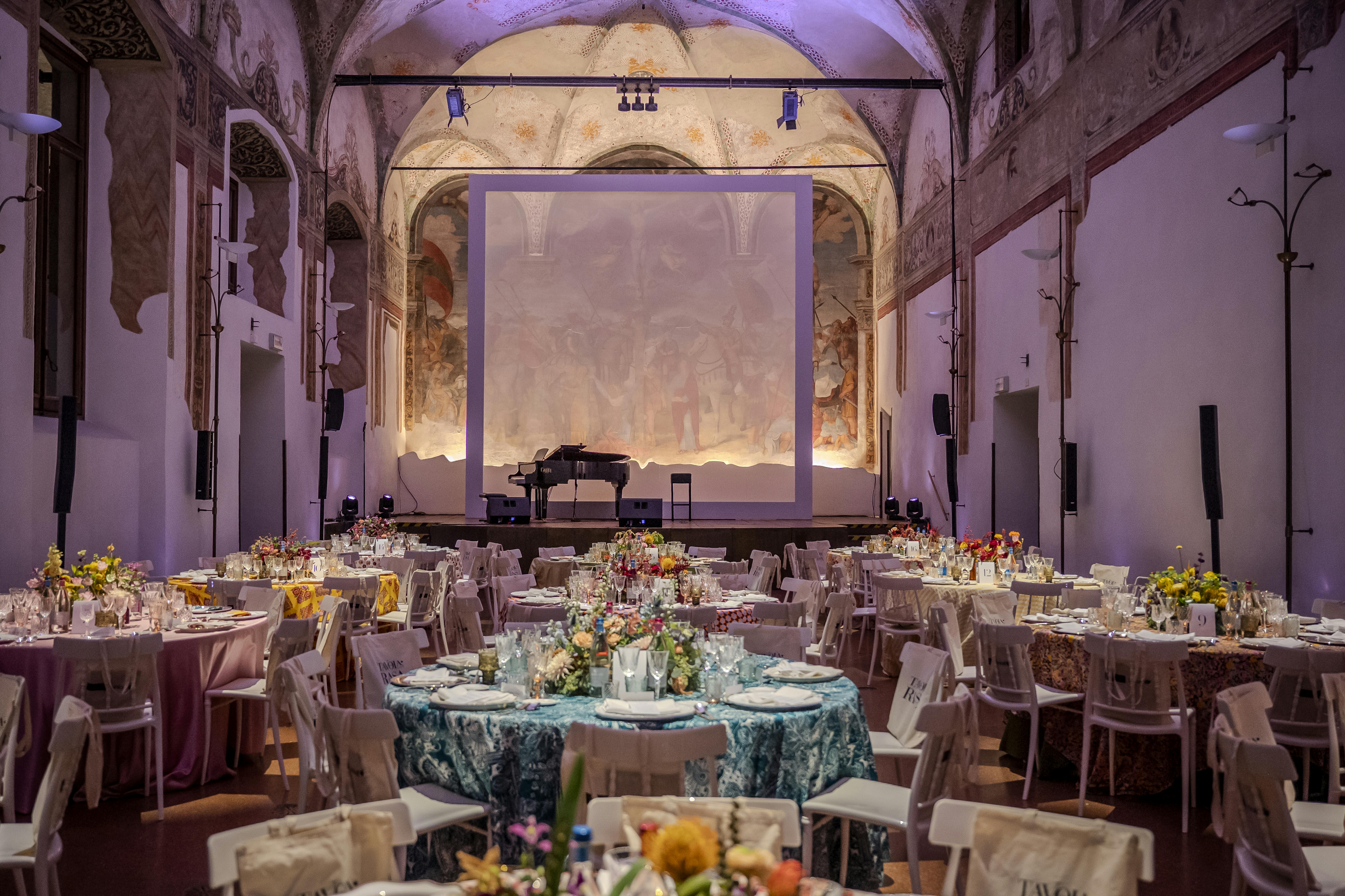 Tavola Rasa, la sala dell'evento