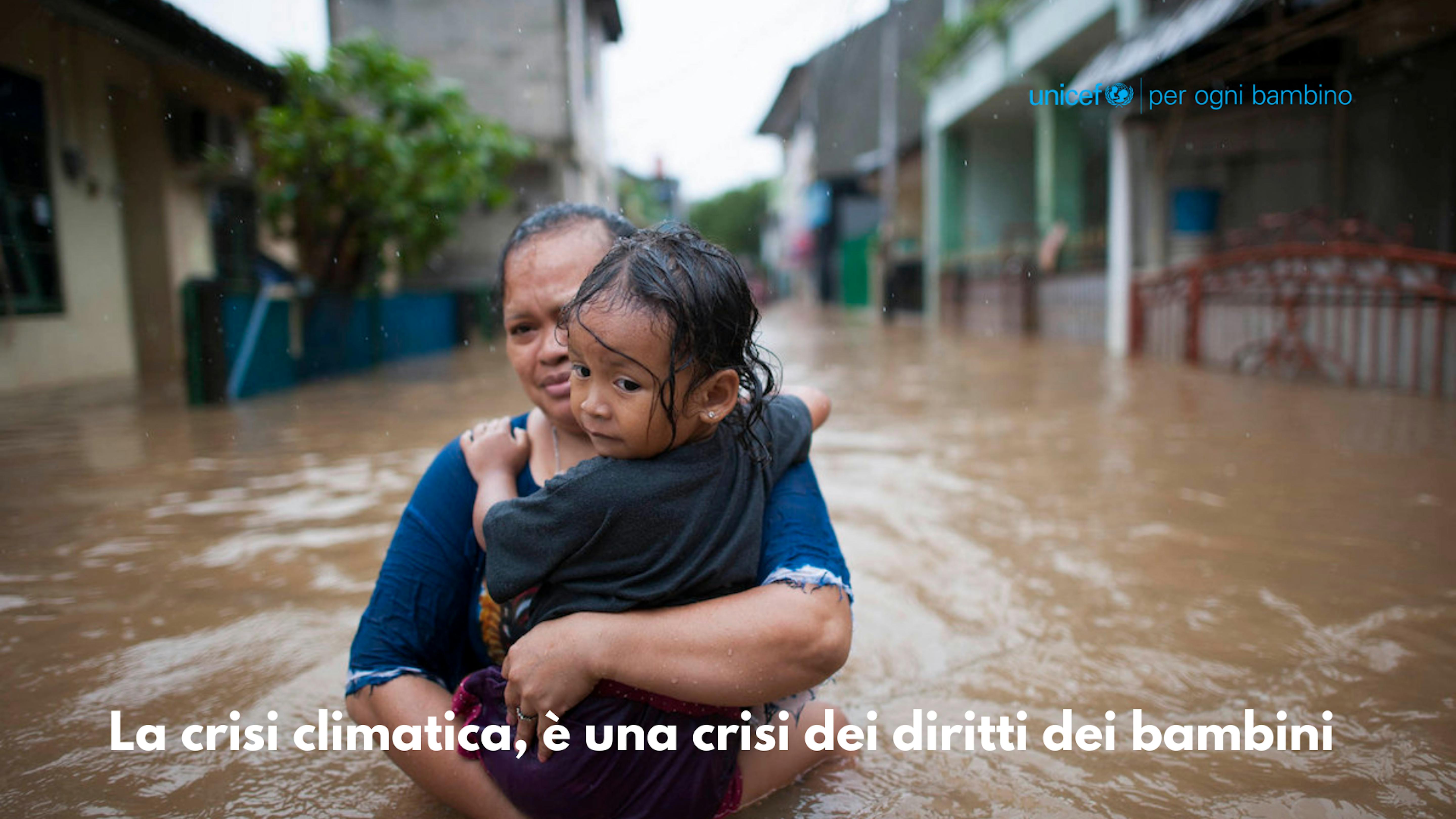 La crisi climatica è una crisi dei diritti dei bambini