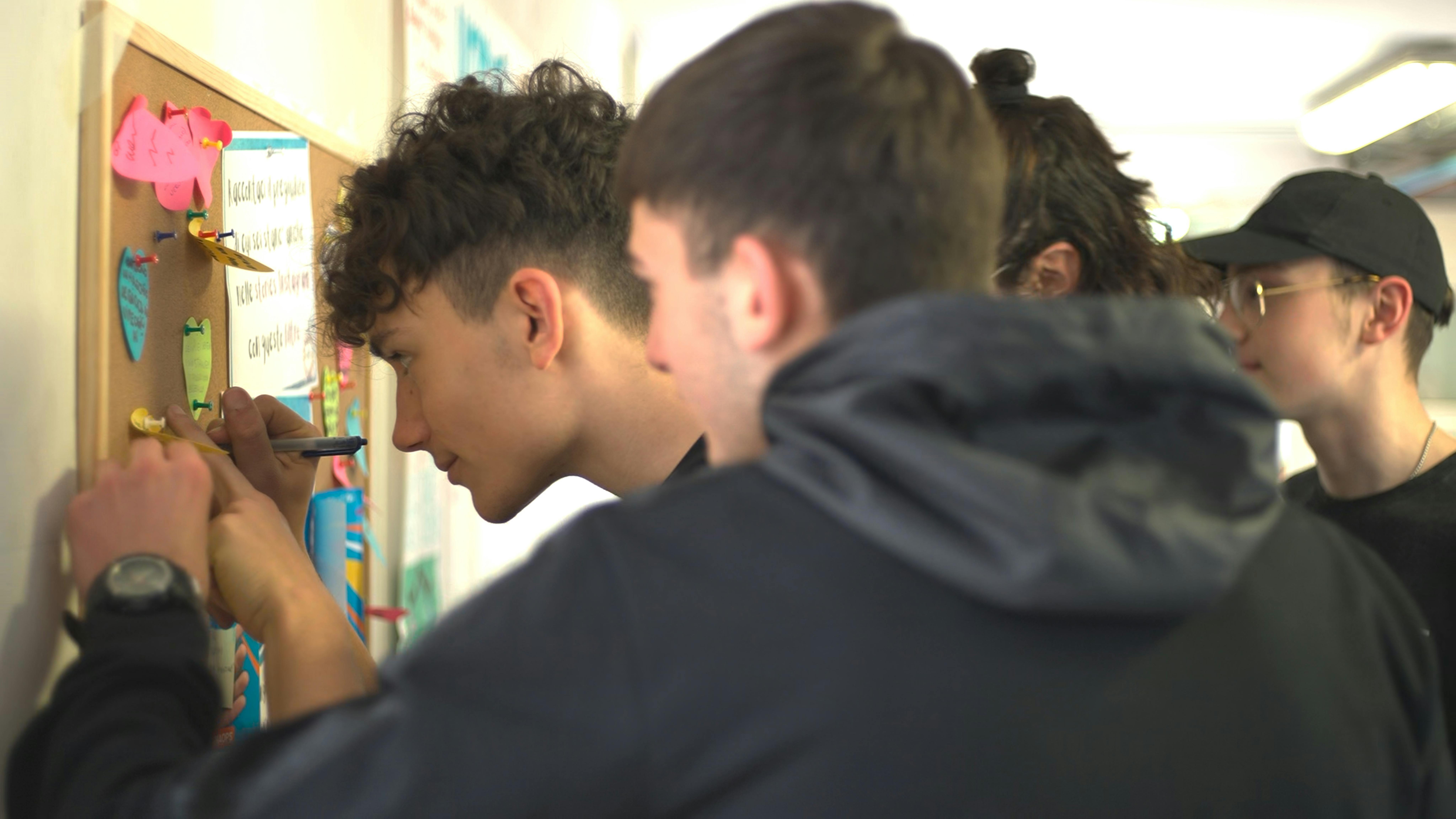 Alcuni momenti del laboratorio OPS a Pistoia- UNICEF/Anicito/2023