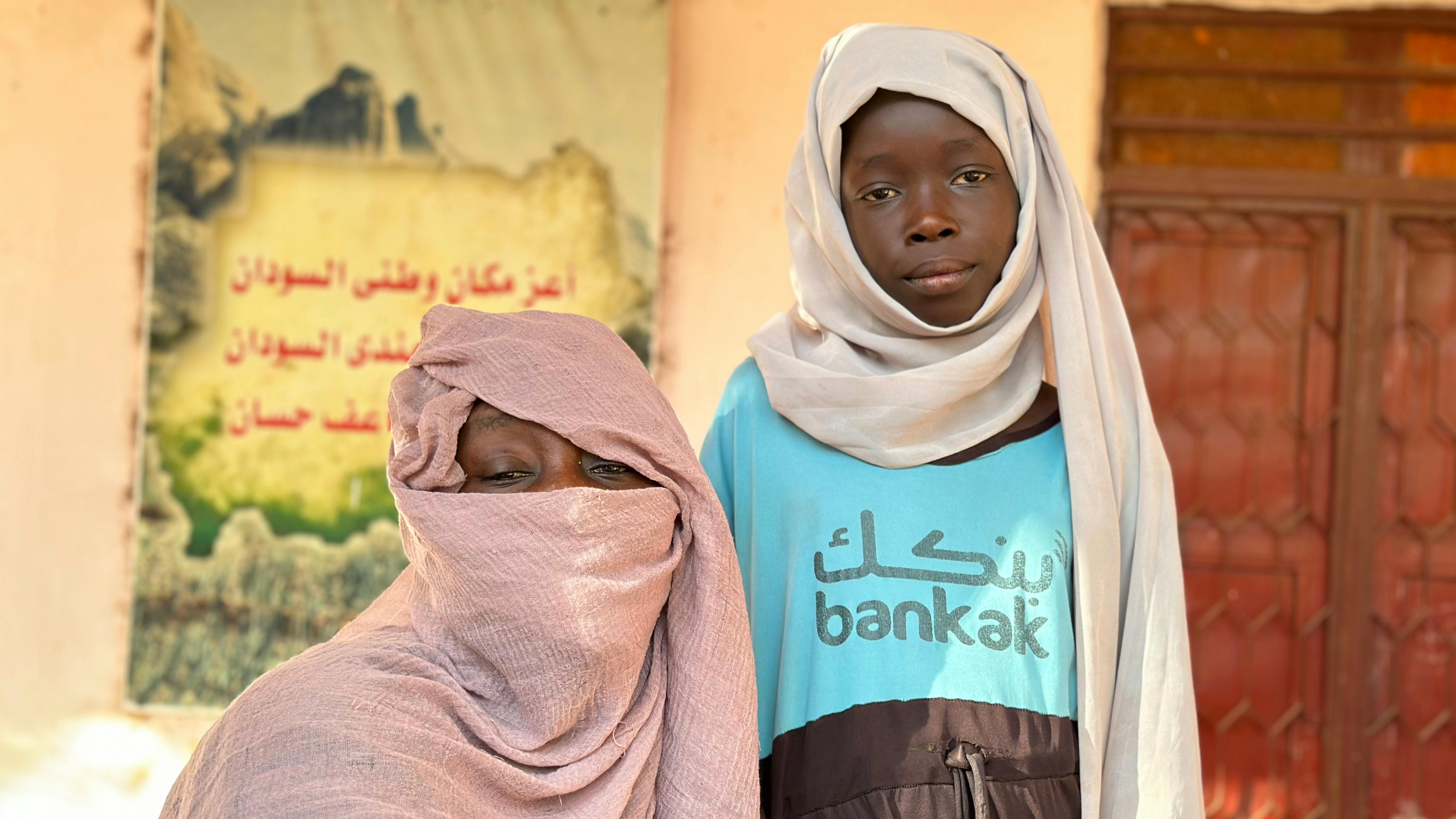 “Non vedo nessun futuro per me” Tawassul, 12 anni. Lei e sua madre sono sfollate di nuovo in seguito ai recenti scontri scoppiati a Gezira, in Sudan