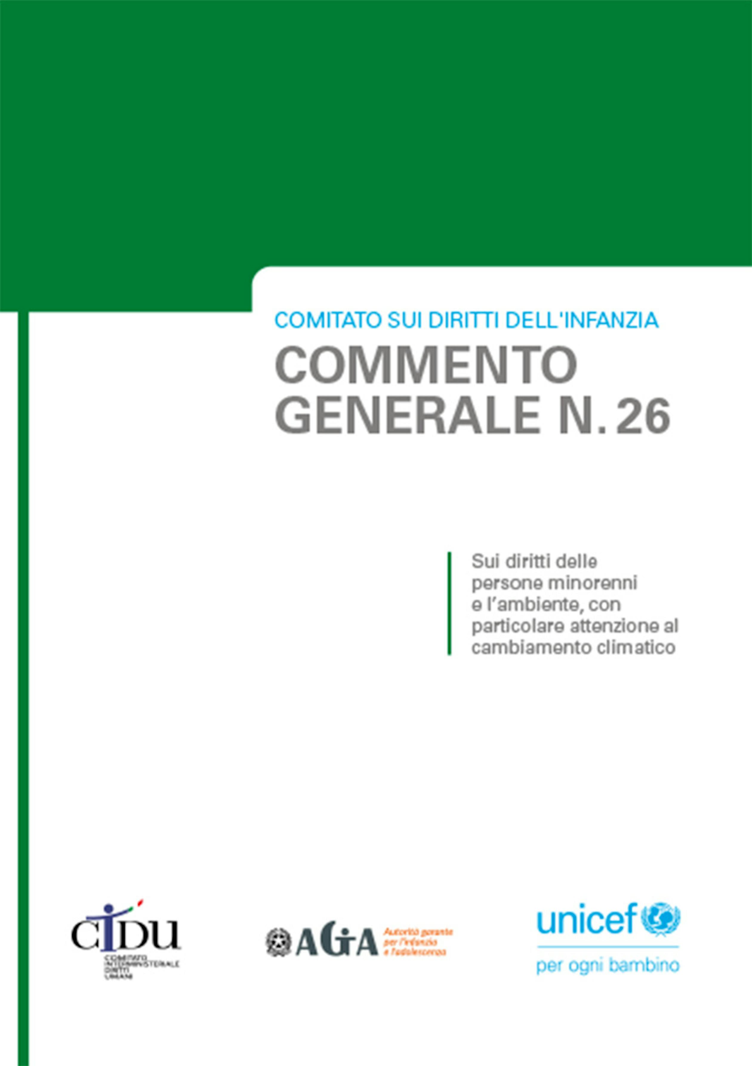 Commento generale 26 copertina