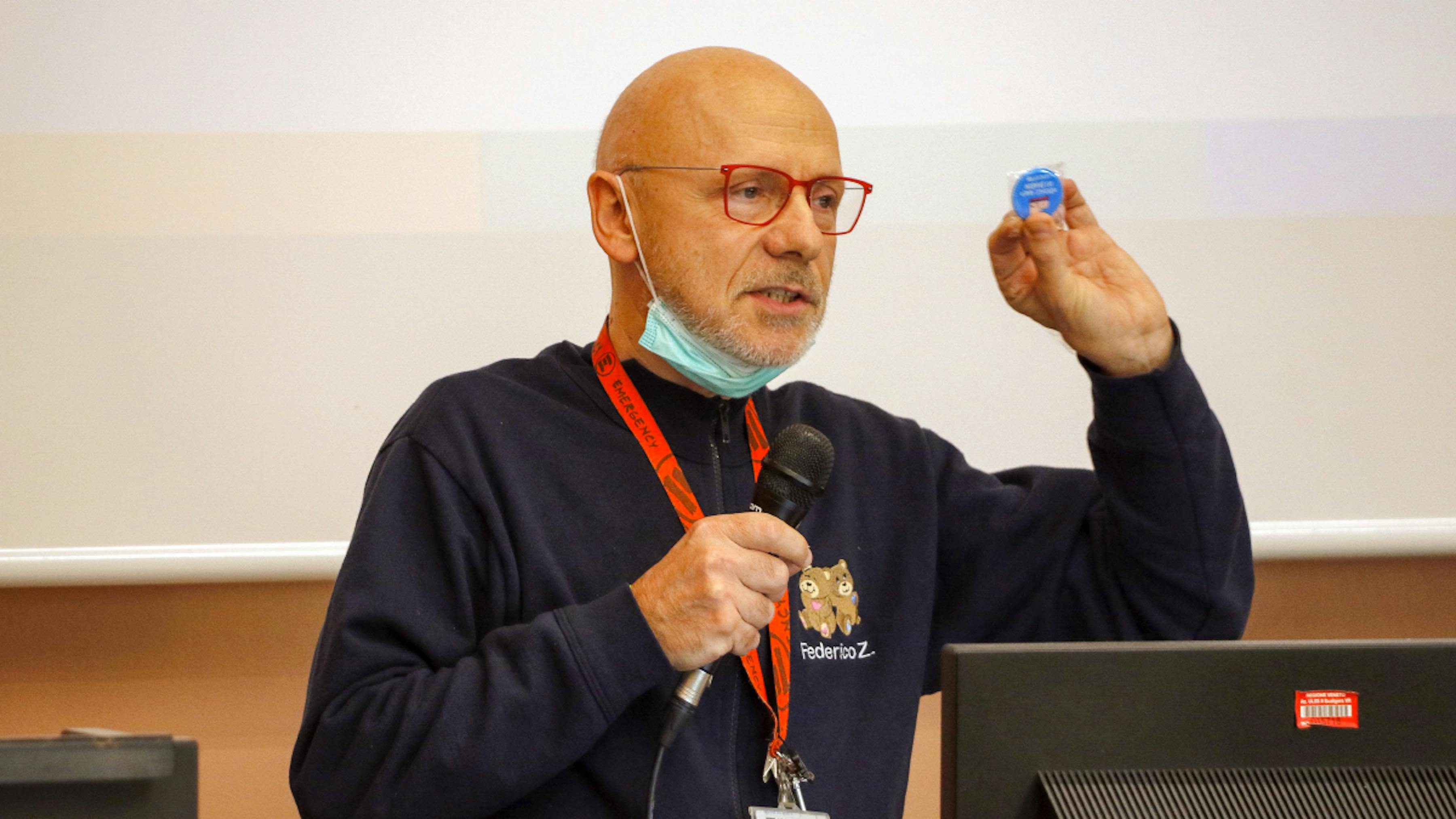 Il Dr. Federico Zaglia, Direttore di Pediatria  dell'Ospedale di Legnago