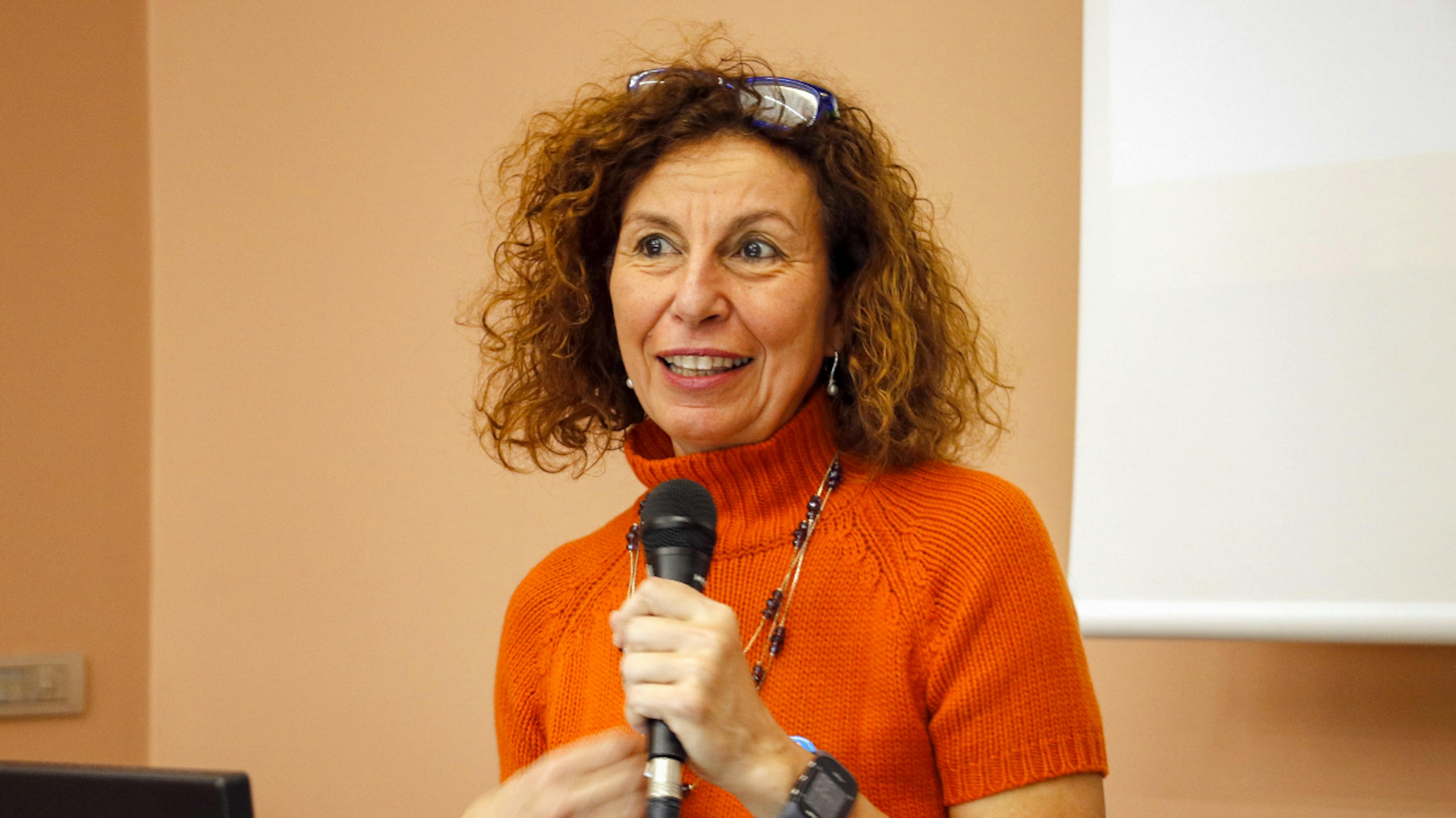 La Dr.ssa Paola Pomini, Direttore di Ostetricia e Ginecologia dell'Ospedale di Legnago