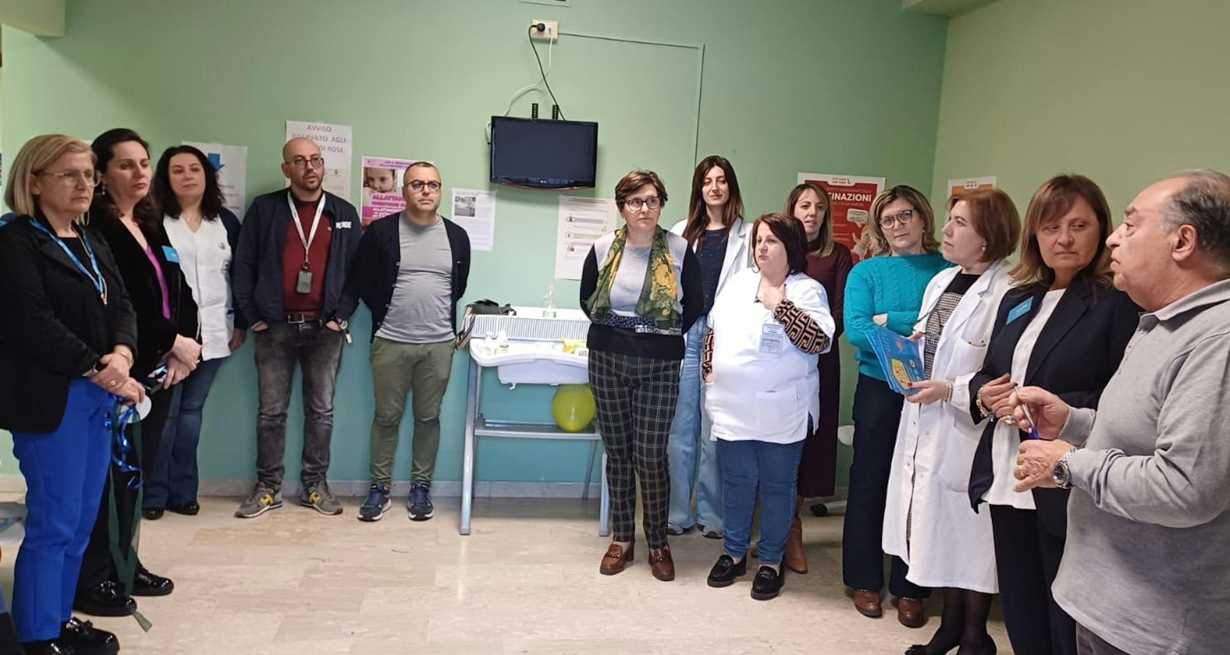 Personale sanitario e rappresentanti UNICEF