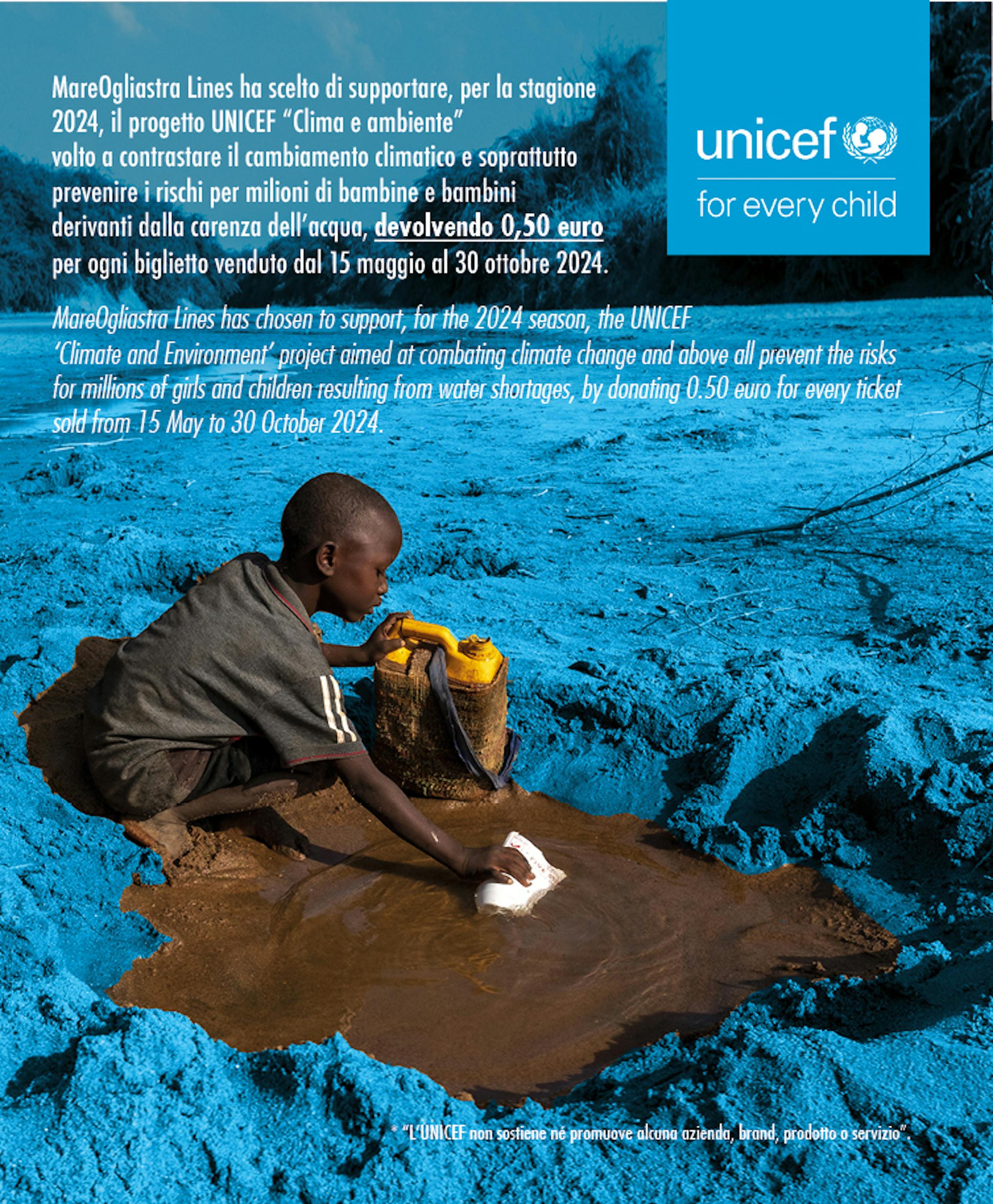 Mare OgliastraLines per UNICEF