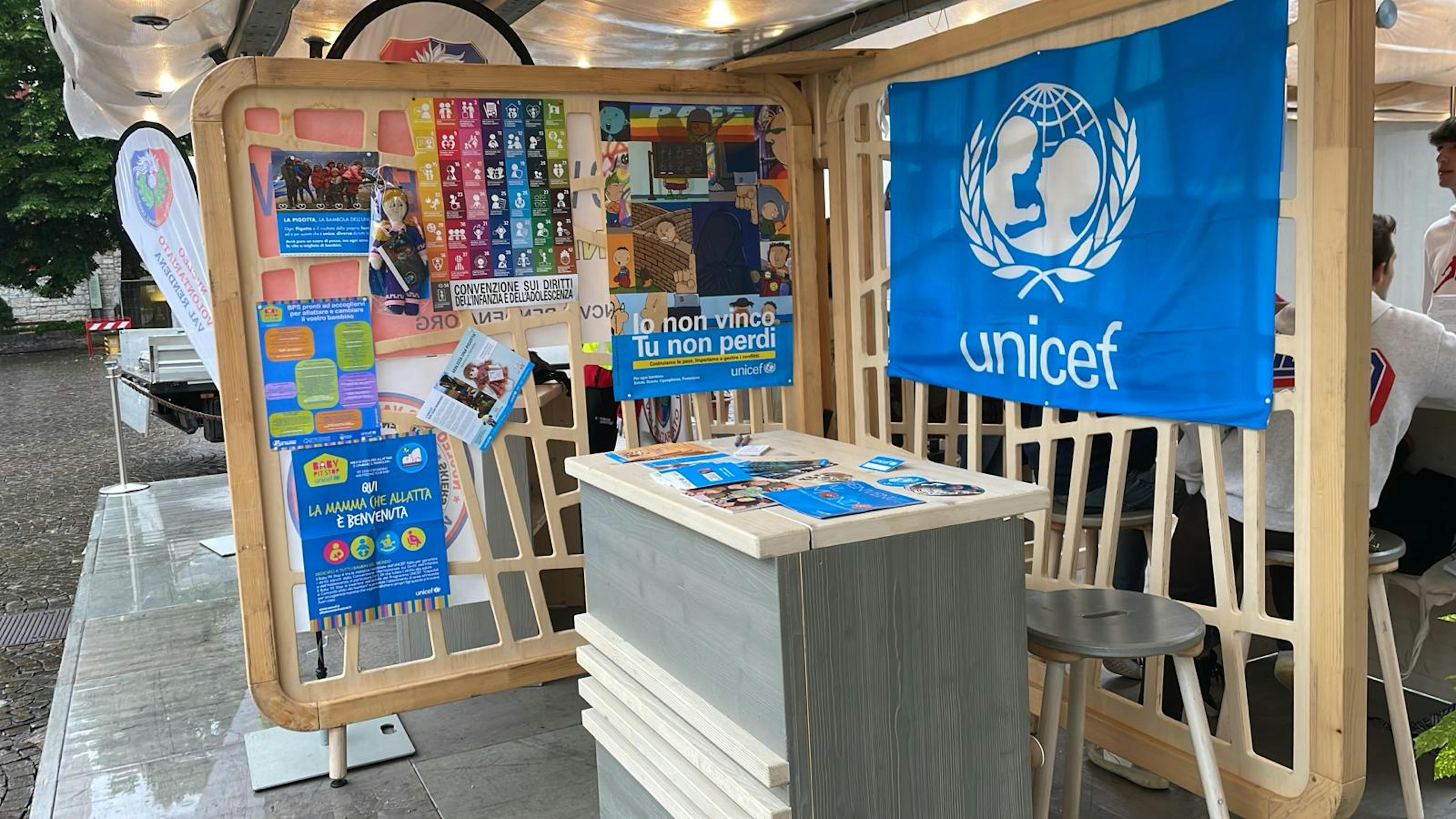 Immagine del corner UNICEF