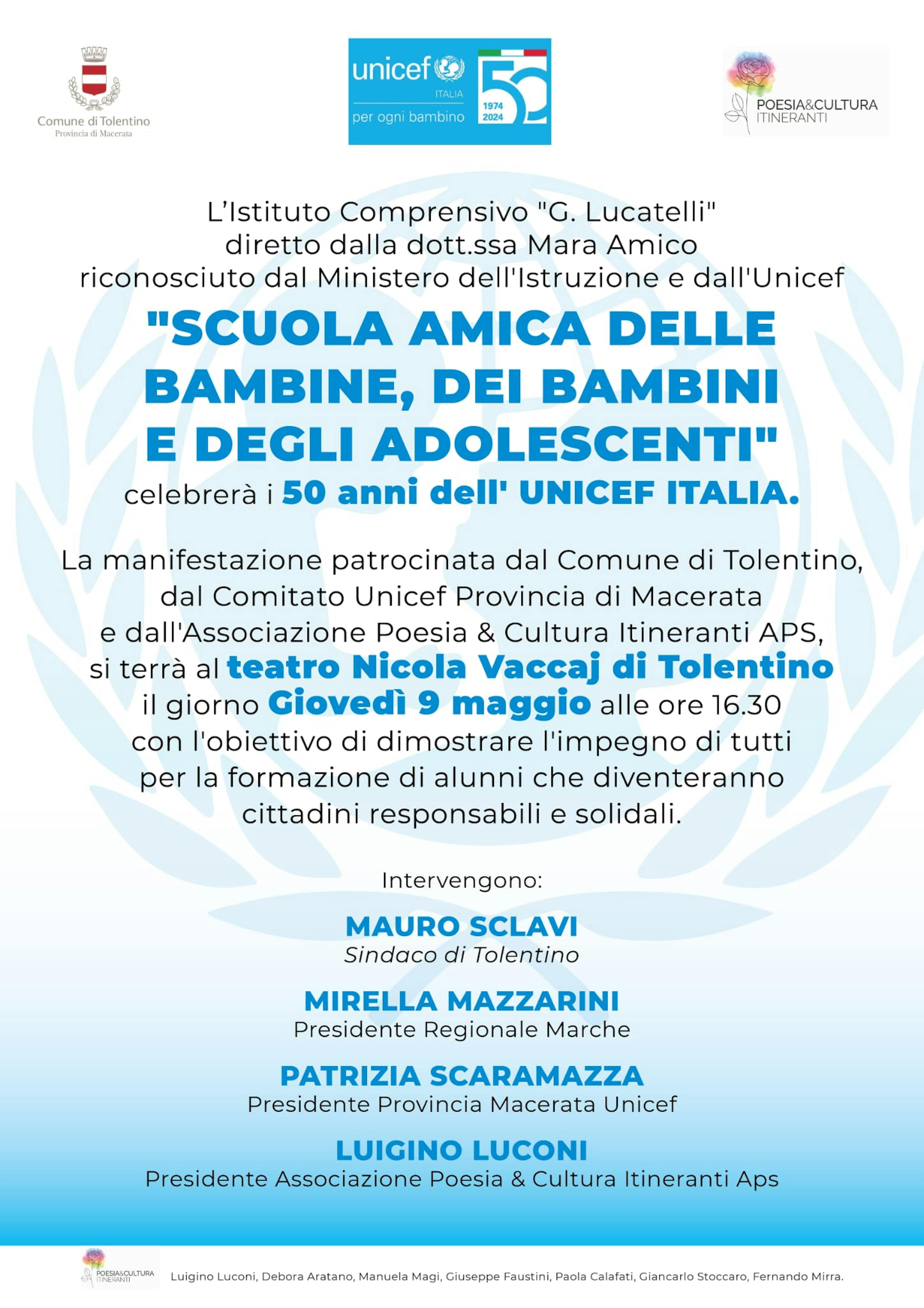 Locandina dell'evento