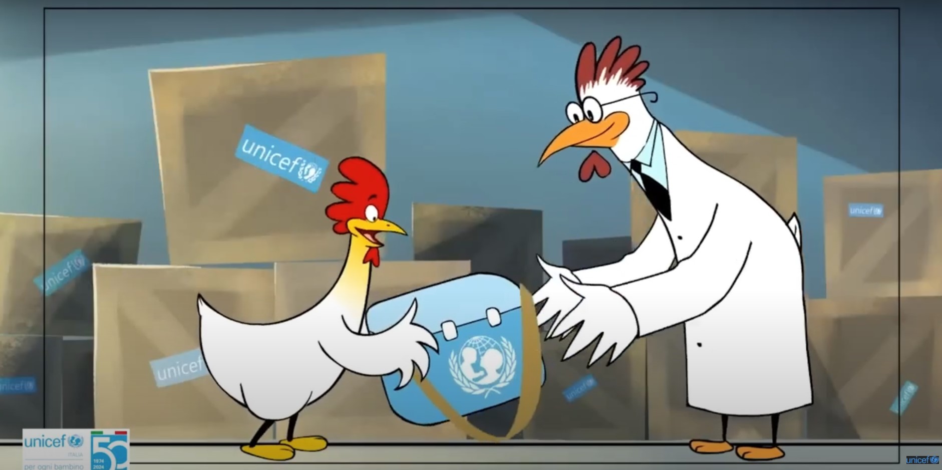 L'UNICEF Italia celebra a “Cartoons on the Bay 2025” 50 anni di impegno