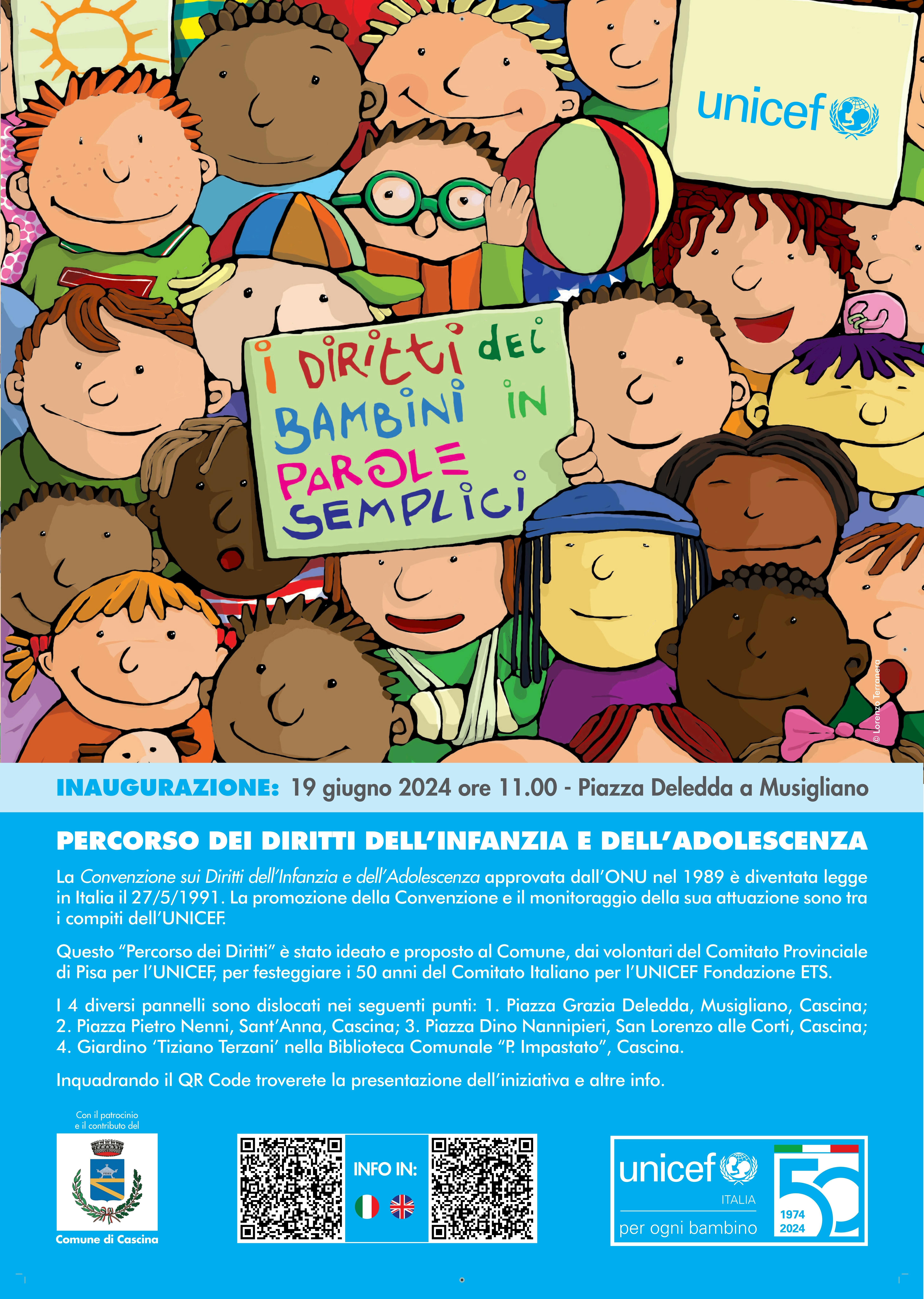 PIsa-Percorso diritti Cascina.Inaugurazione
