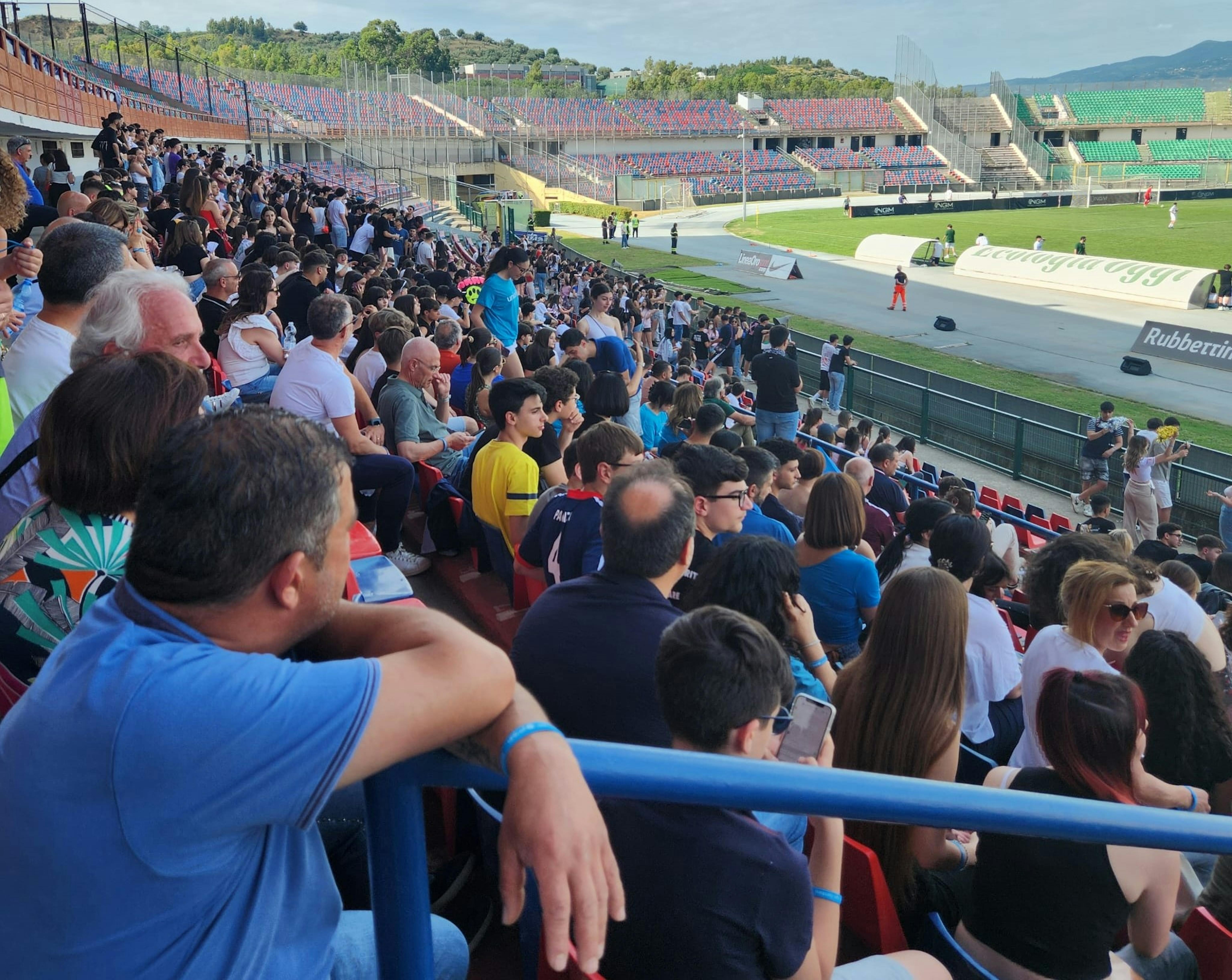 Spettatori de "La partita del cuore"