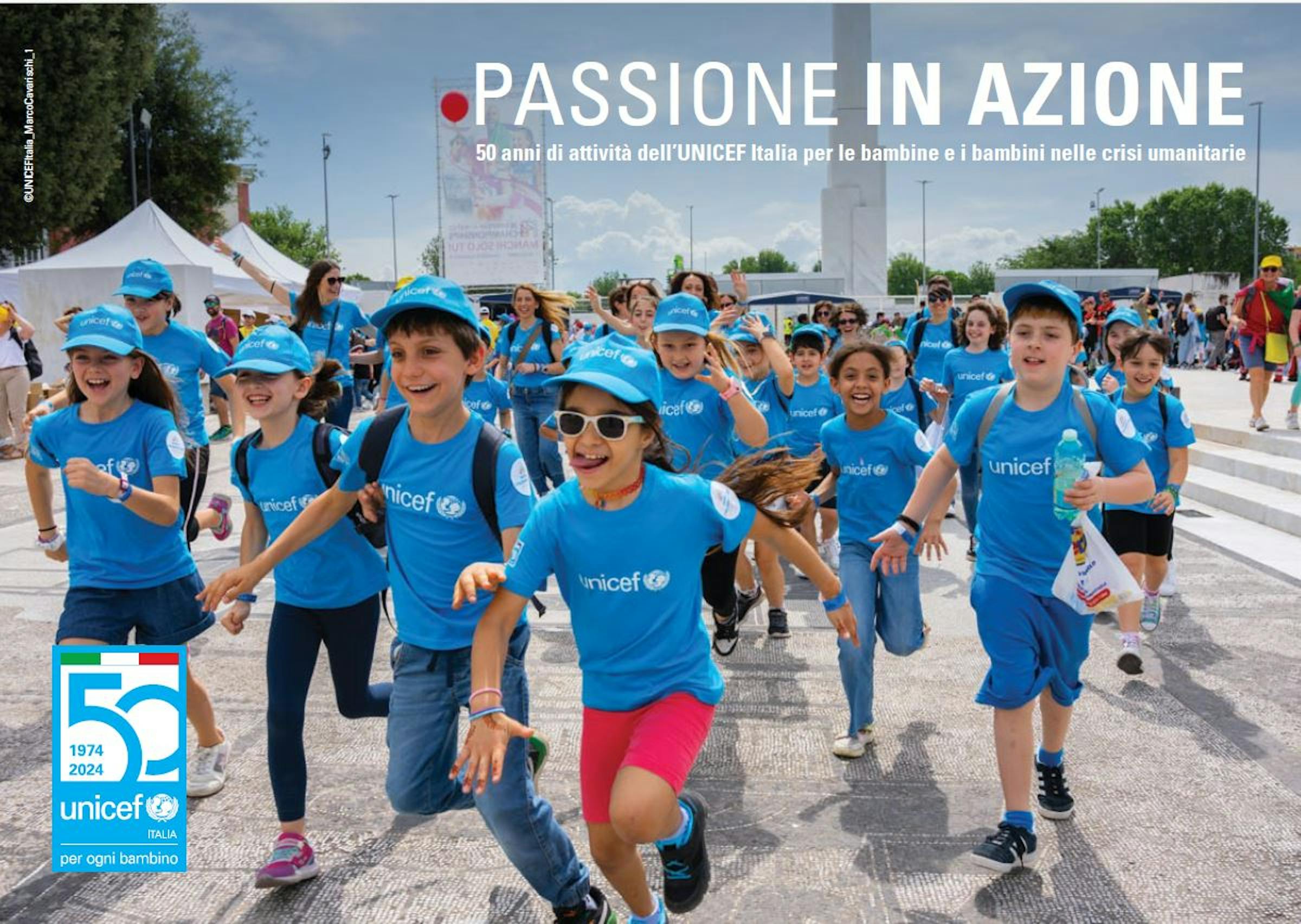 Copertina Pubblicazione 50 anni UNICEF