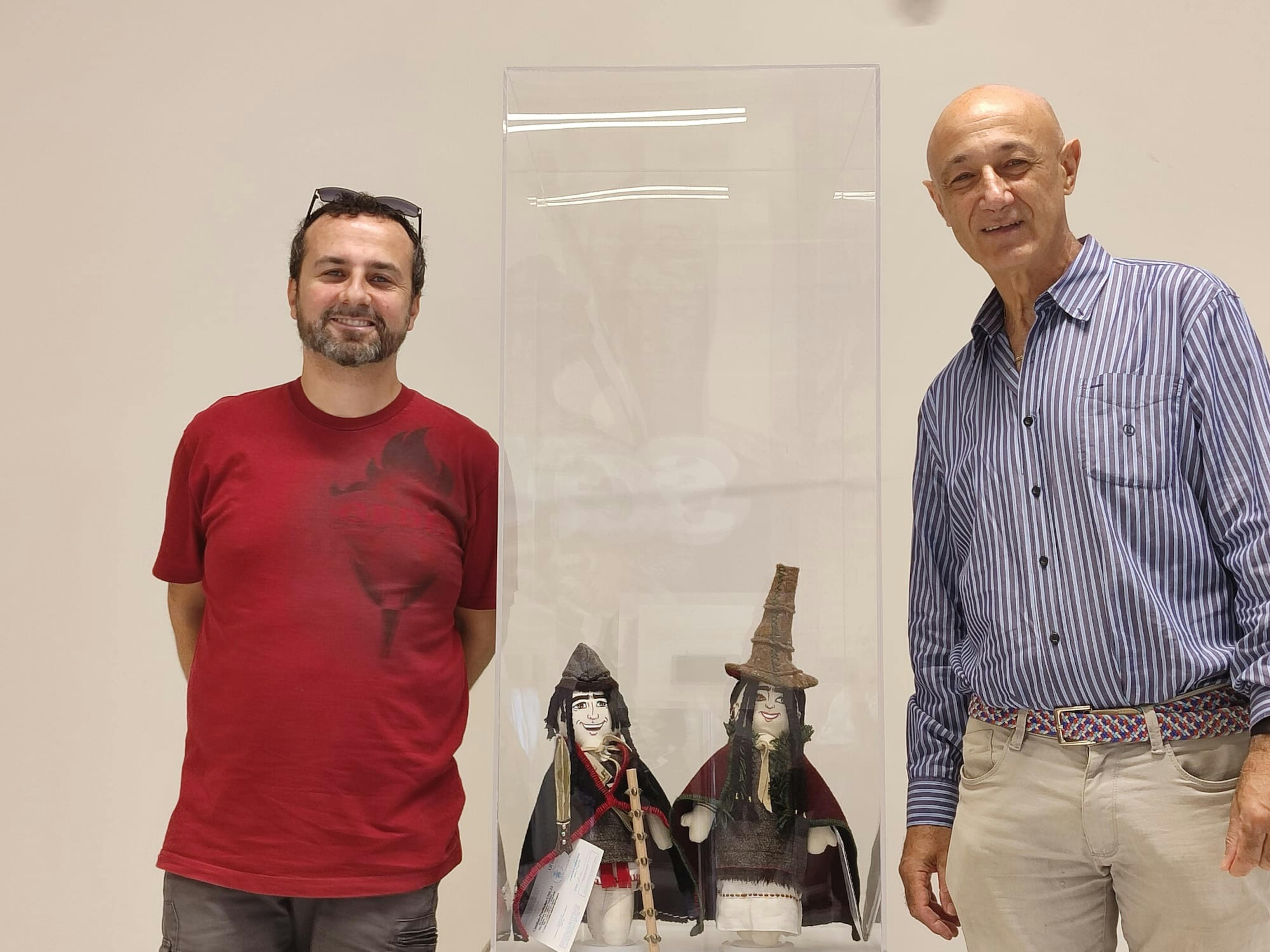 Il Presidente Paolo Ligas e il Volontario Simone Leinardi